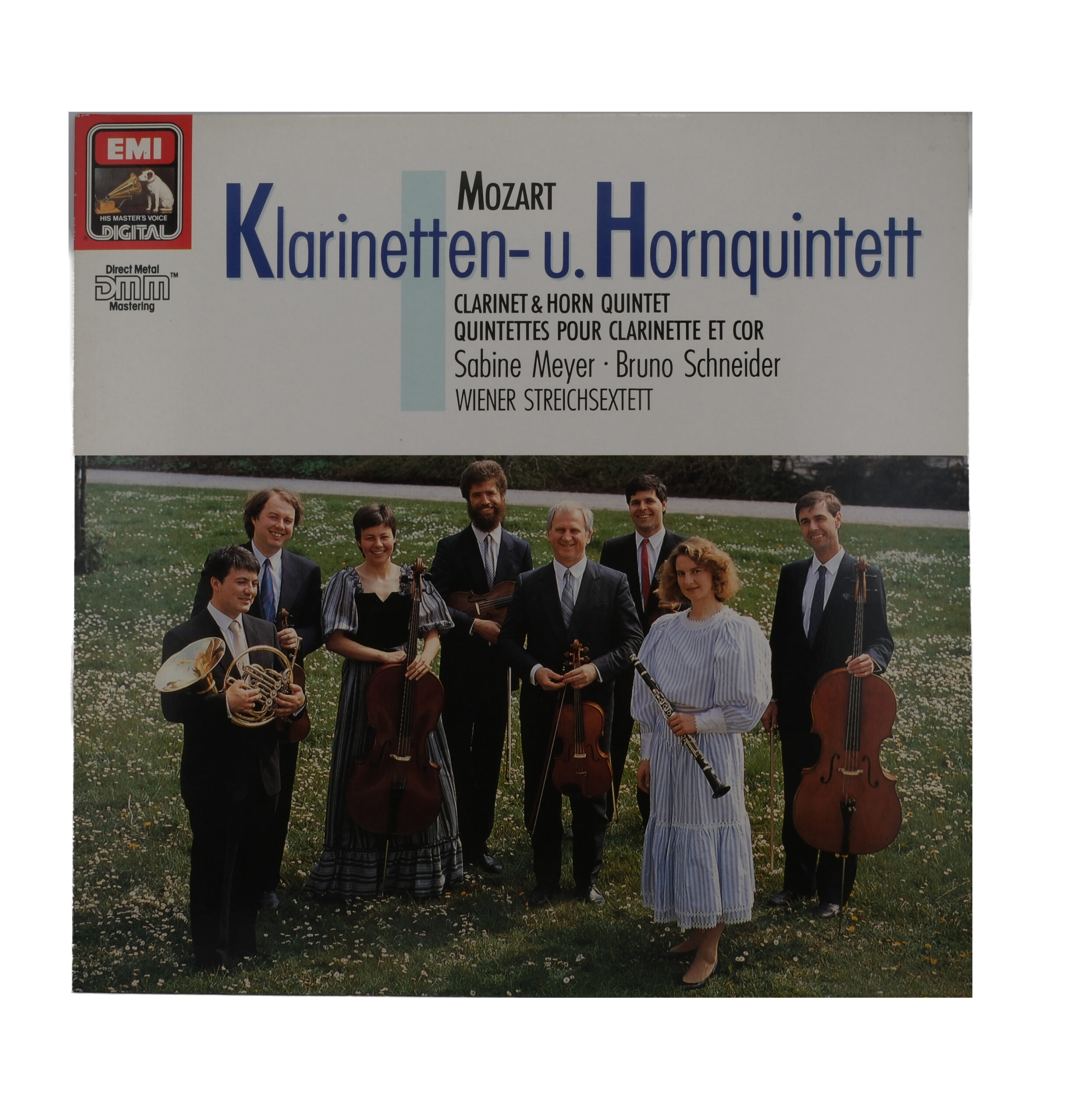 Mozart Quintet Wiener Streichsextett 1988 His Master's Voice