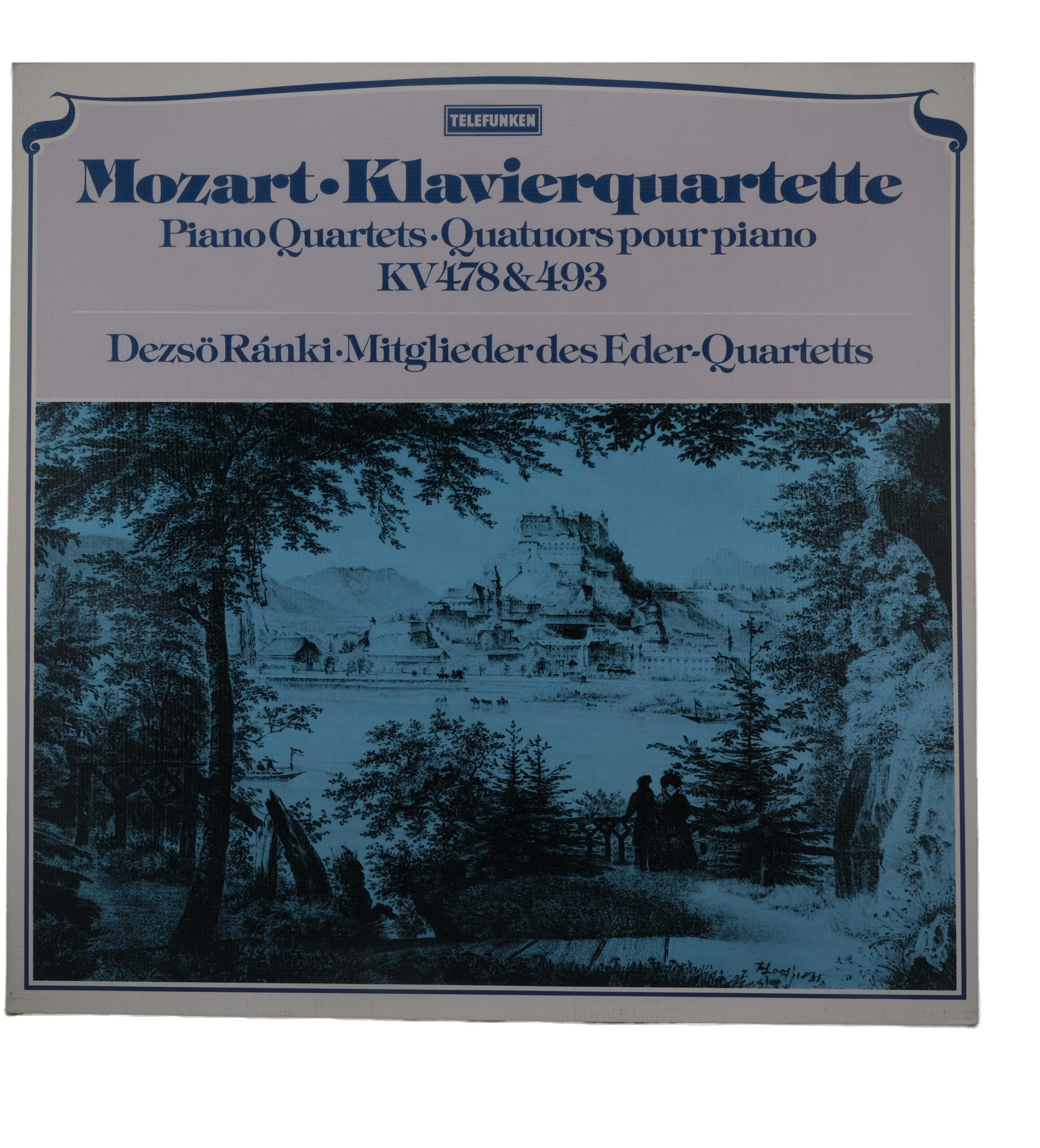 Mozart, Dezso Ranki, Quatuors pour piano, 1981