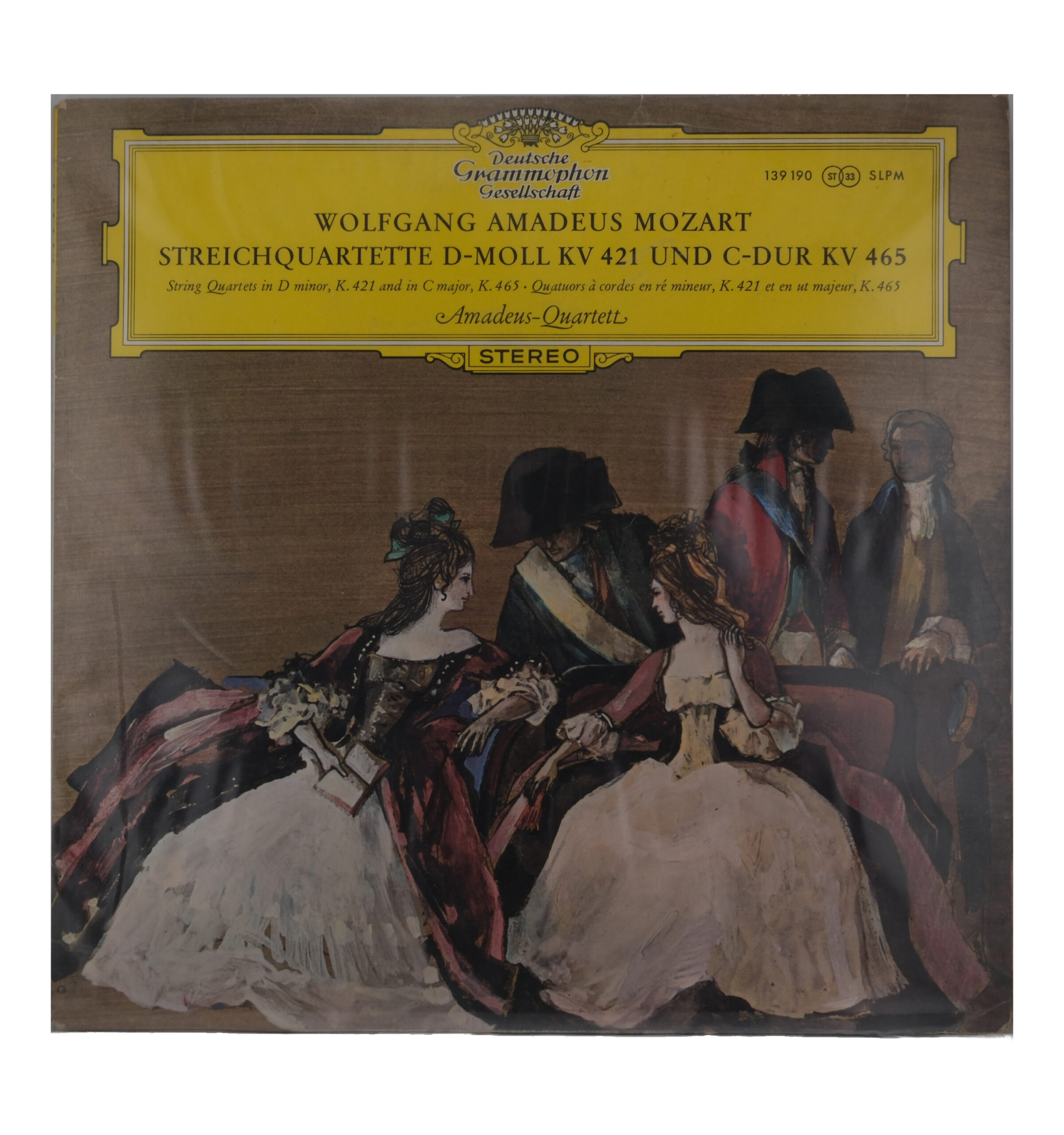 Mozart, Amadeus-Quartett - Quatuors KV 421 & 465 (1973)