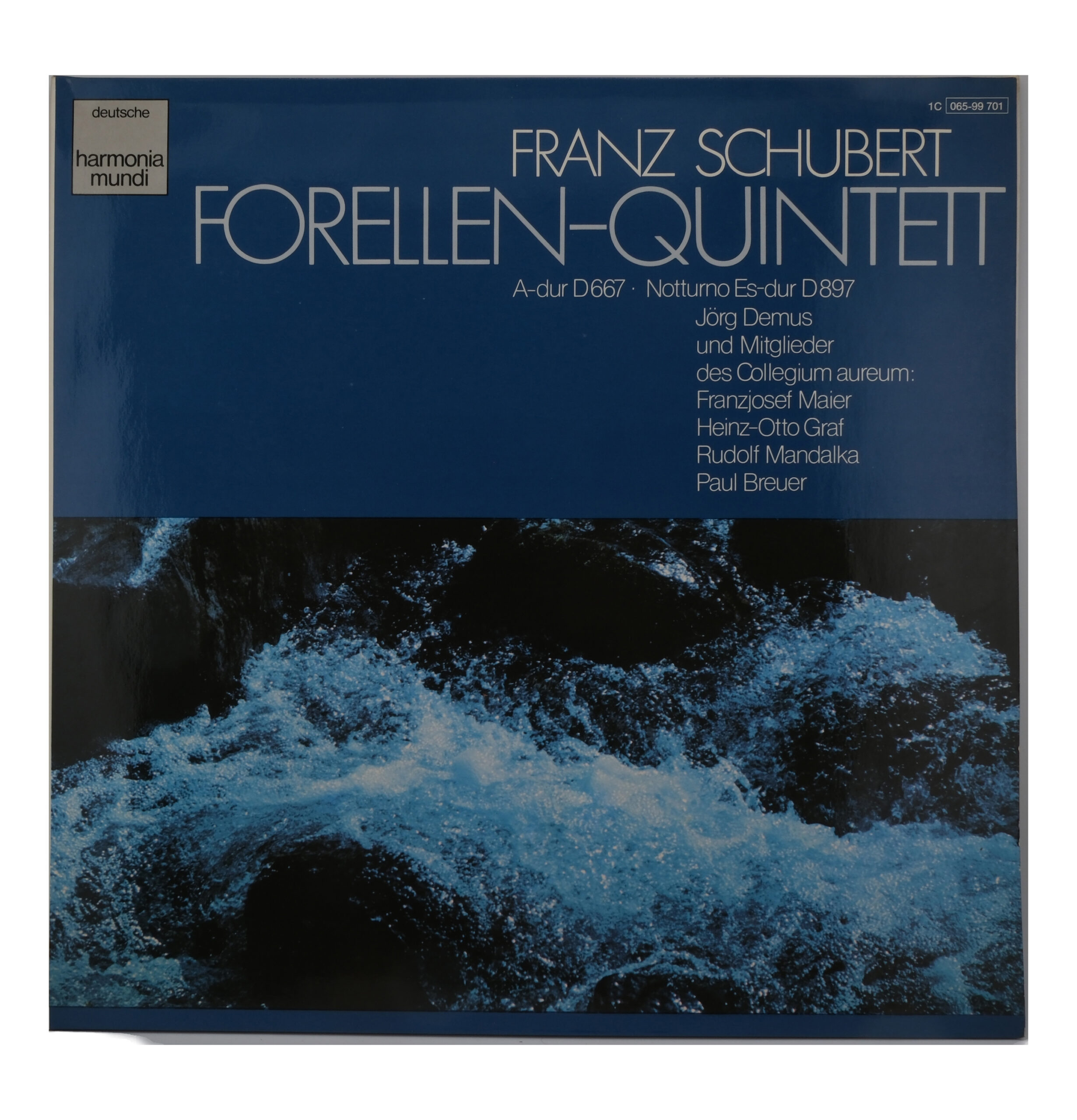Schubert, Demus, Forellenquintet, Notturno, Deutsche Harmonia