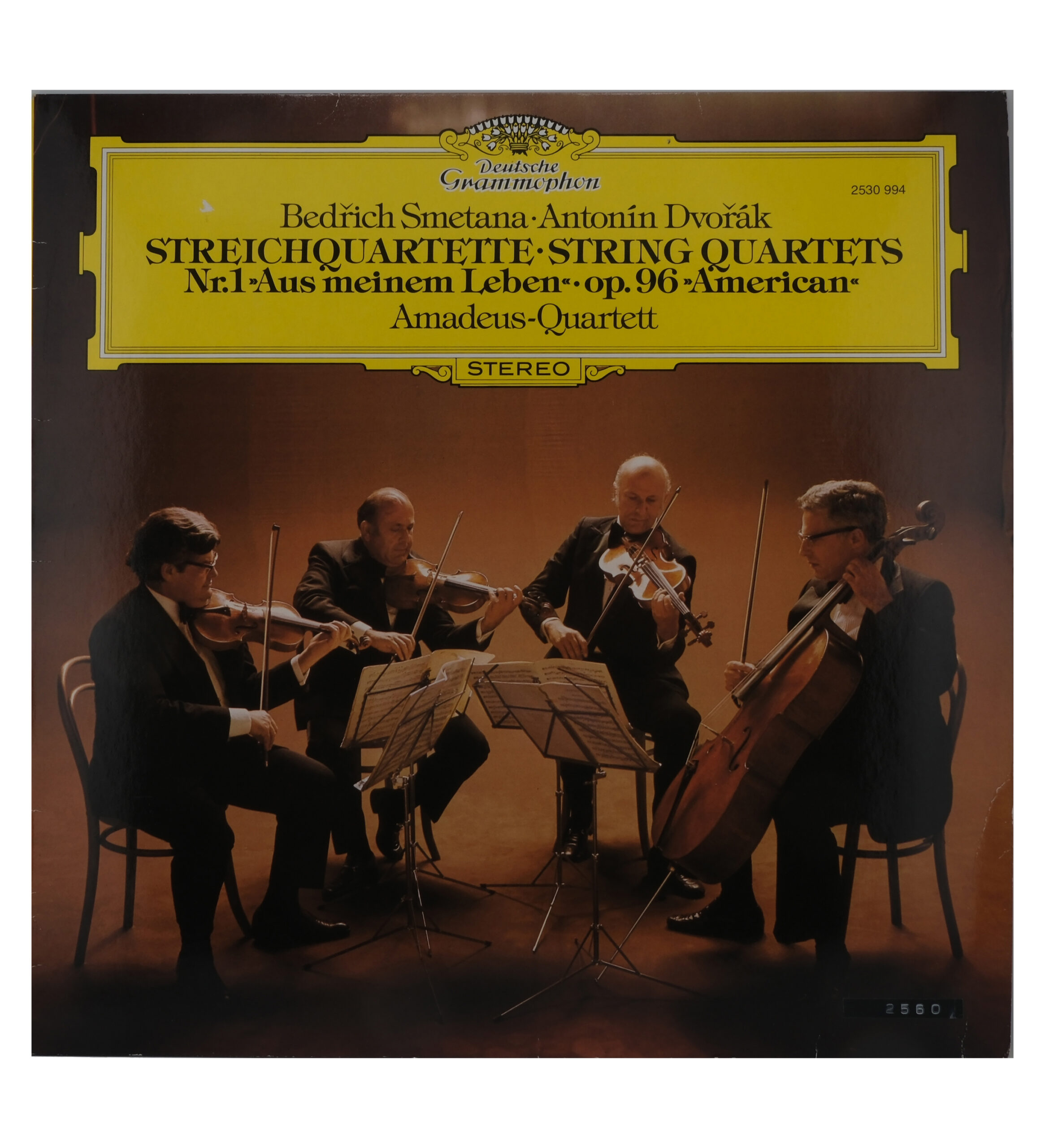 Smetana & Dvorák par Amadeus Quartett, Quatuors à Cordes, 1978