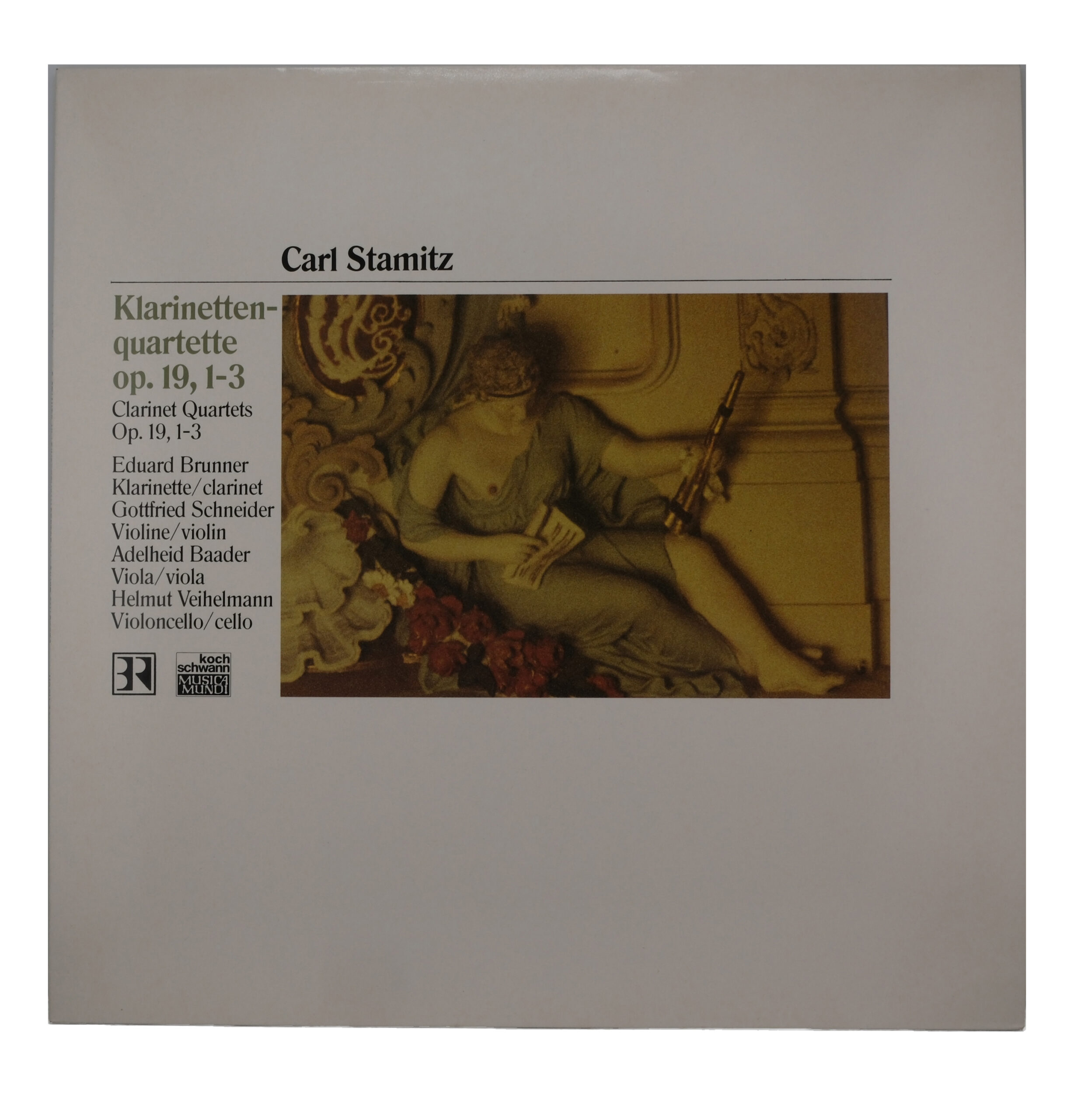 Carl Stamitz: Quatuors à Cordes Op. 19 Brunner Schneider