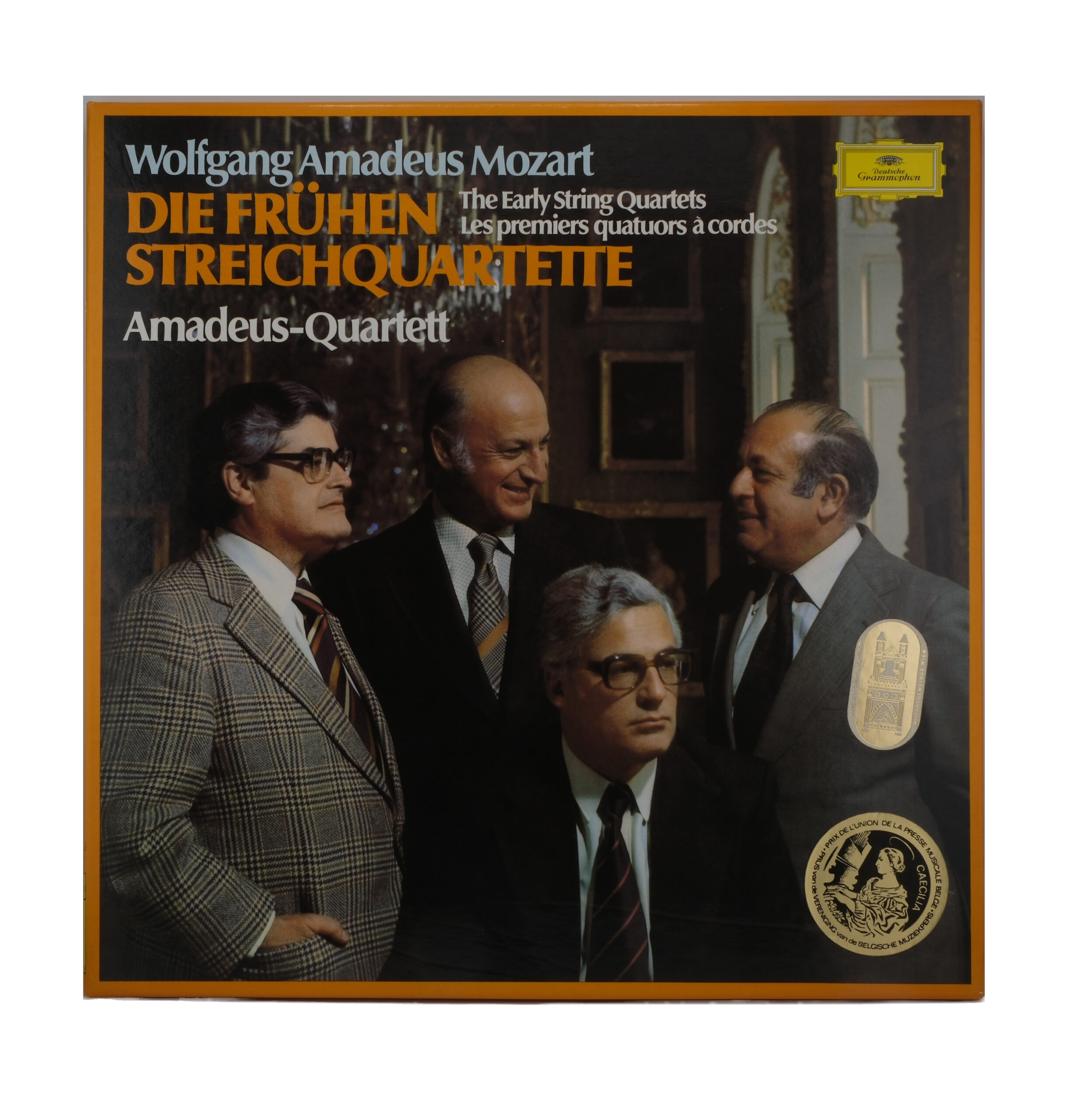 Mozart, Amadeus-Quartett - Quatuors à Cordes, 1977, Stereo