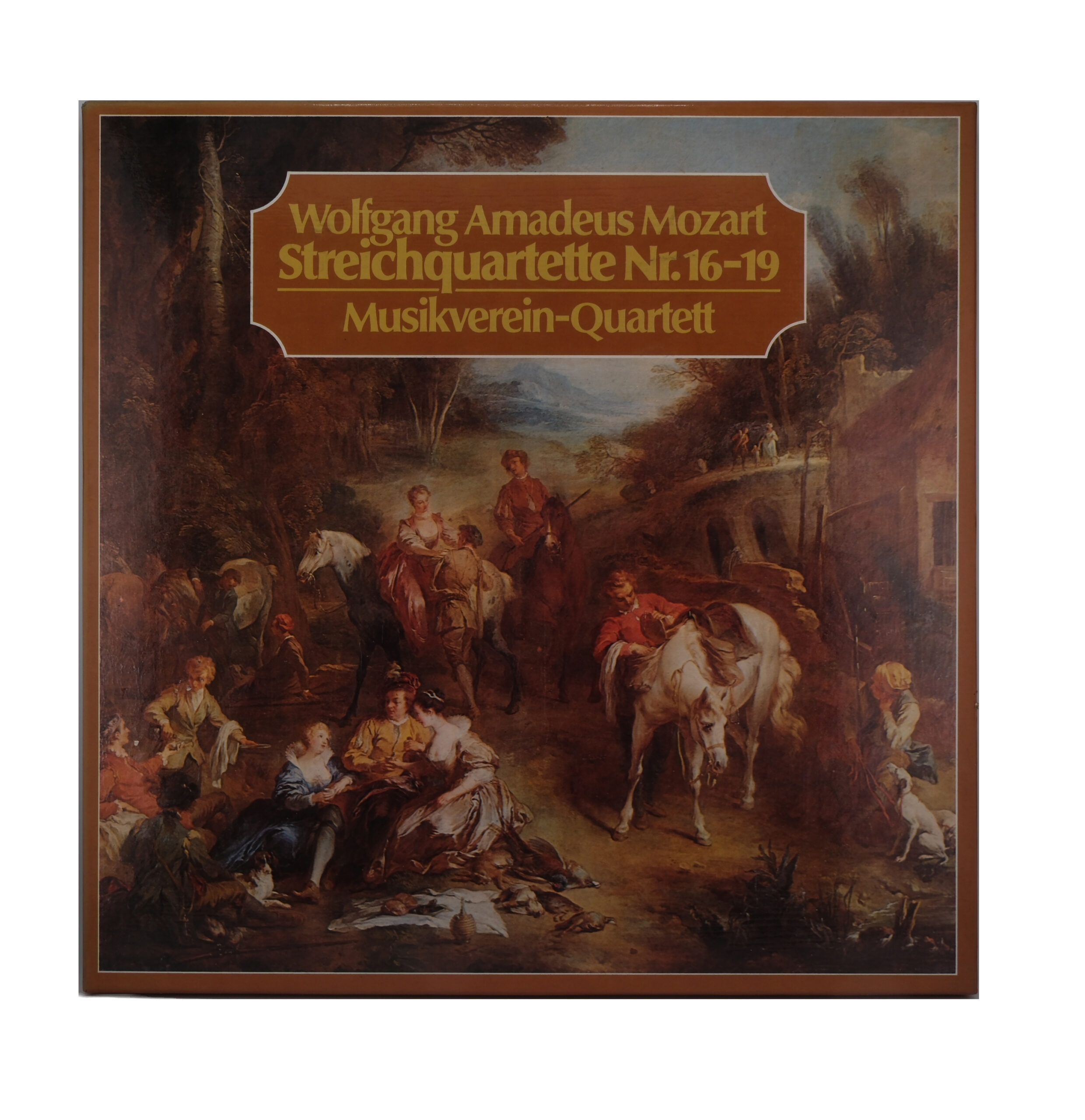 Mozart Streichquartette N°16-19 Musikverein 1979 Decca