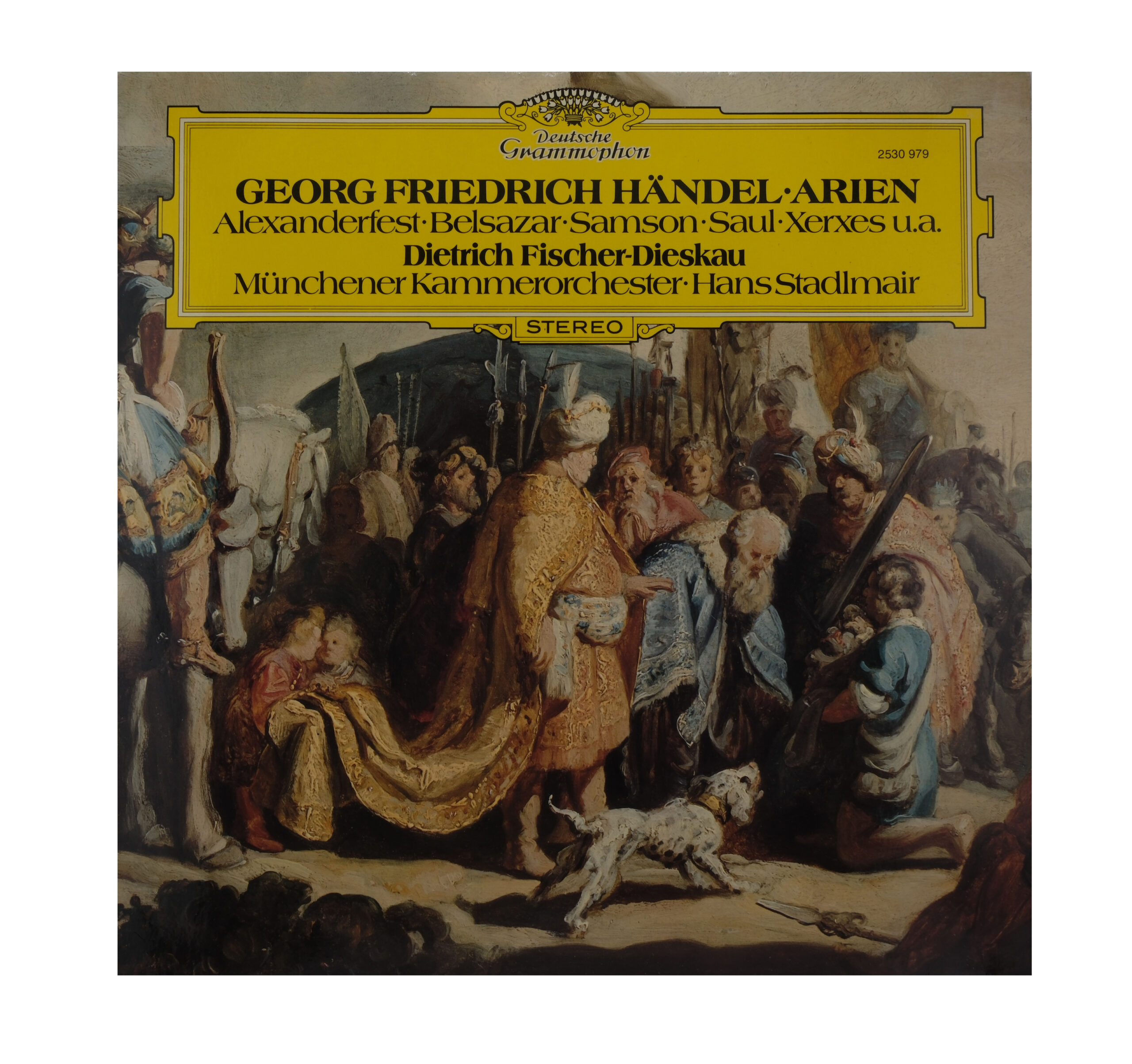 Händel, Fischer Dieskau, Stadlmair - Arias (1978) DG