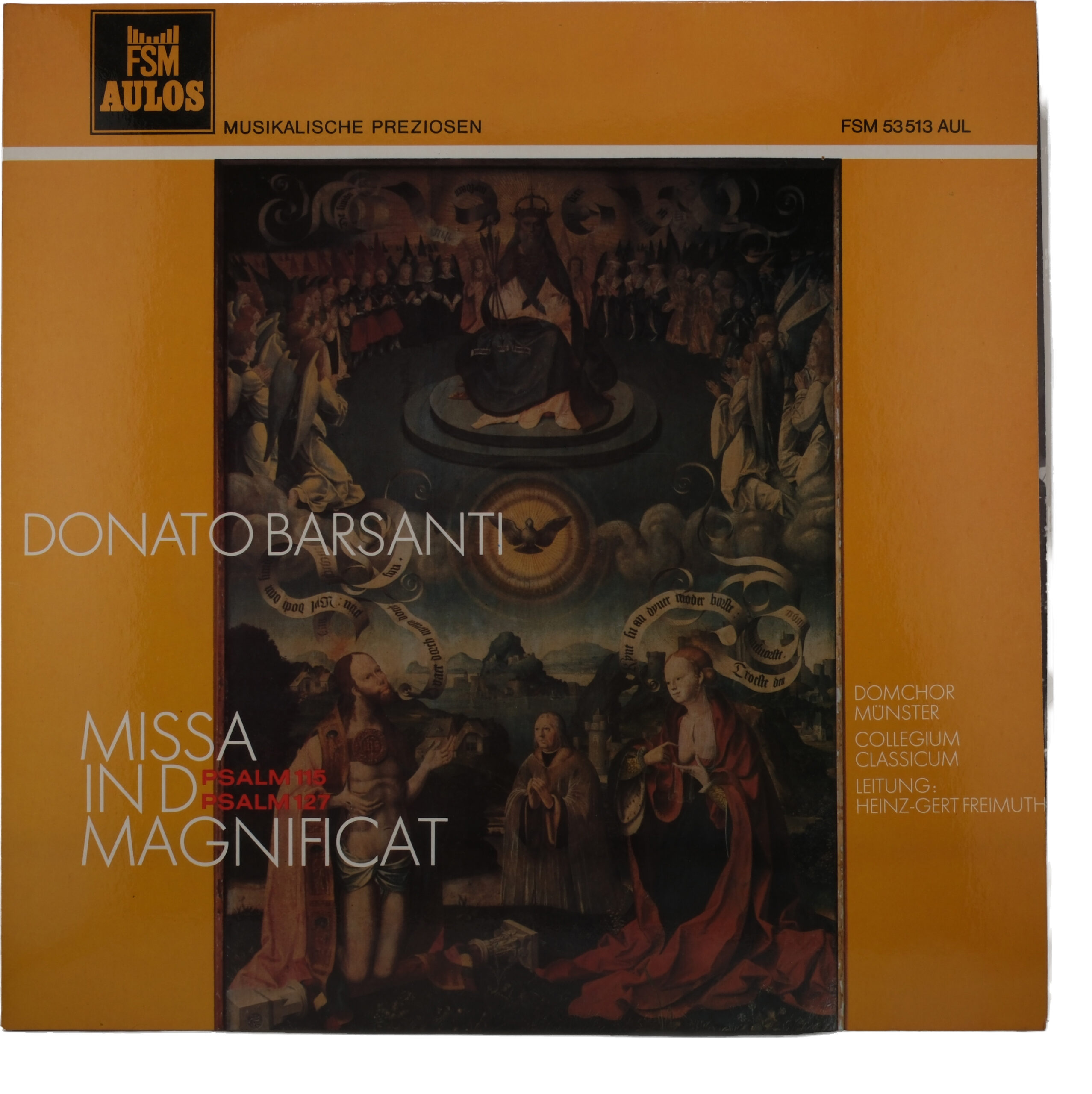 Barsanti: Missa en Ré, Magnificat - Heinz-Gert Freimuth