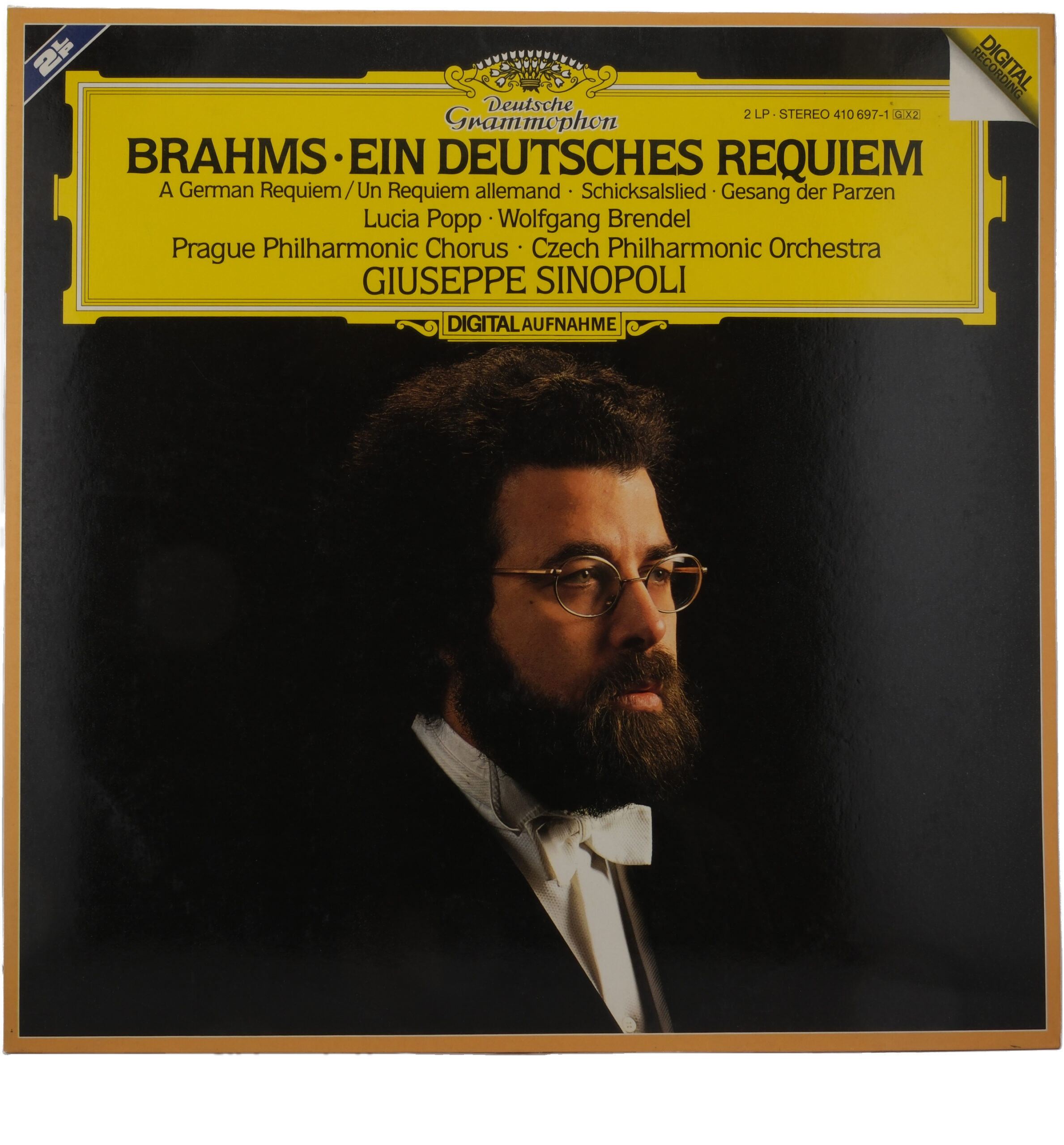 Brahms: Un Requiem Allemand Sinopoli Popp 1983 Deutsche