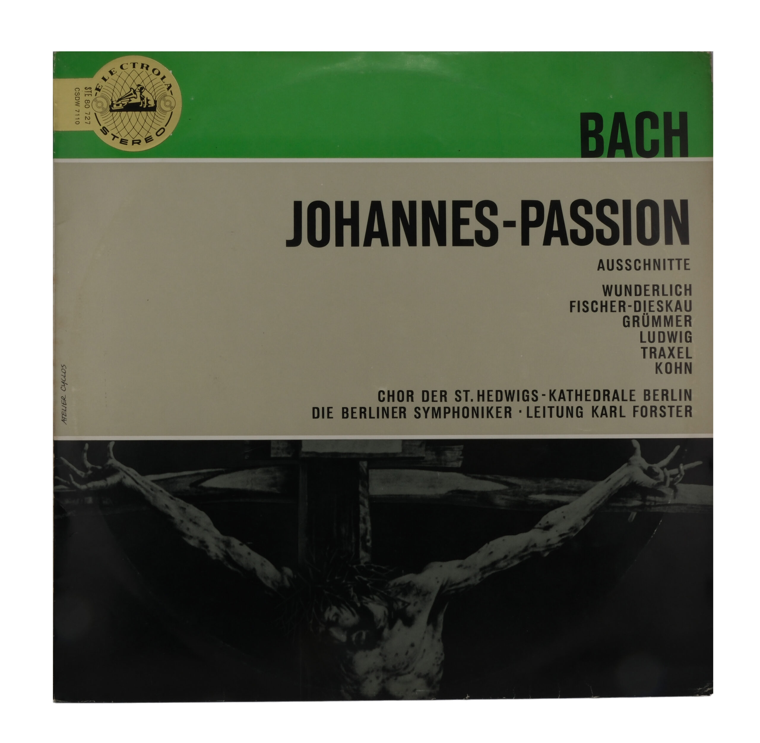 Bach: Johannes-Passion supr Karl Forster & Berliner