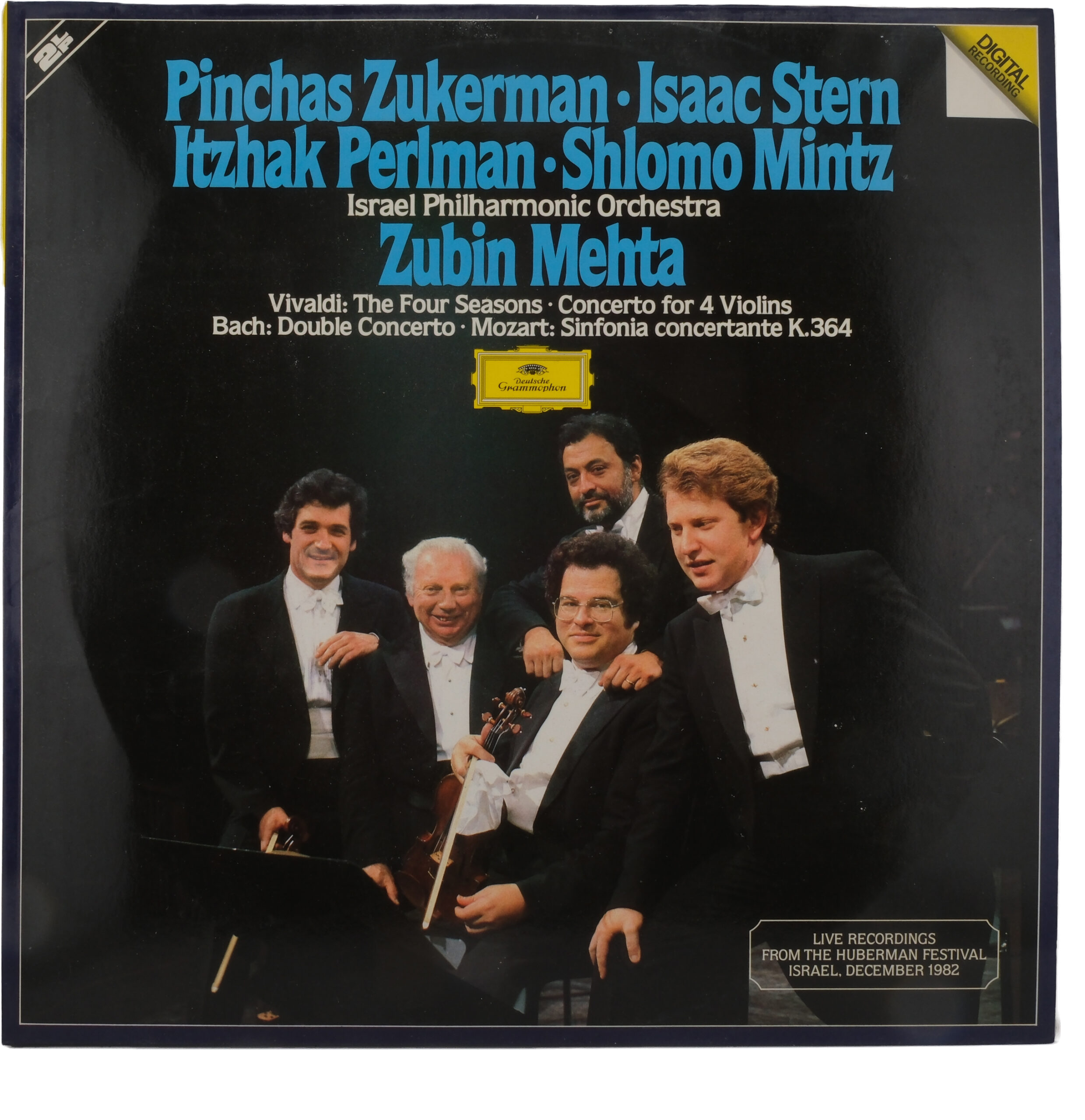 Vivaldi/Bach/Mozart Mehta Les Quatre Saisons Orch. Israël 1983 – Image 2
