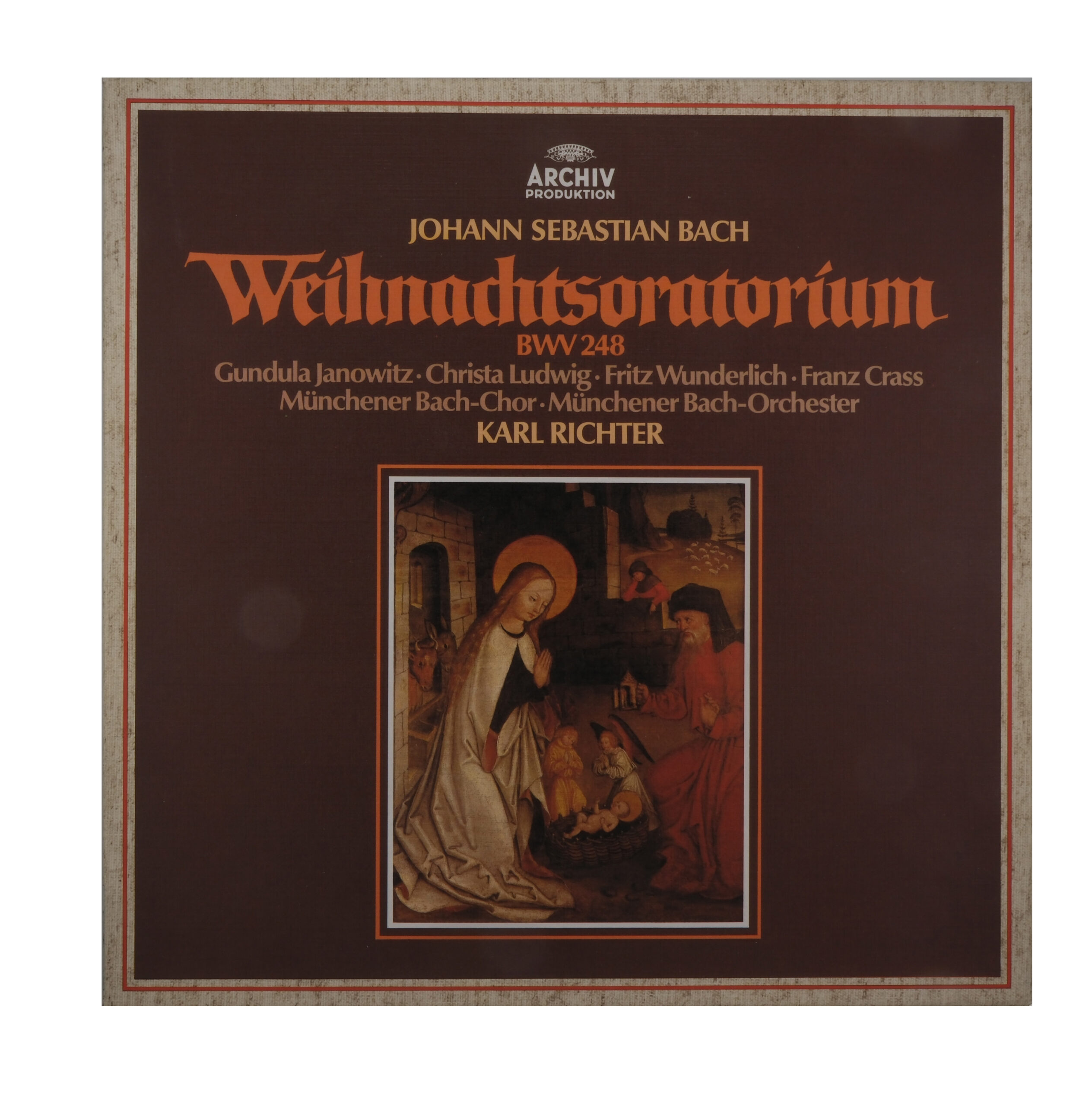 Bach: Cantates de Noël, Karl Richter, Münchener Bach, 1977
