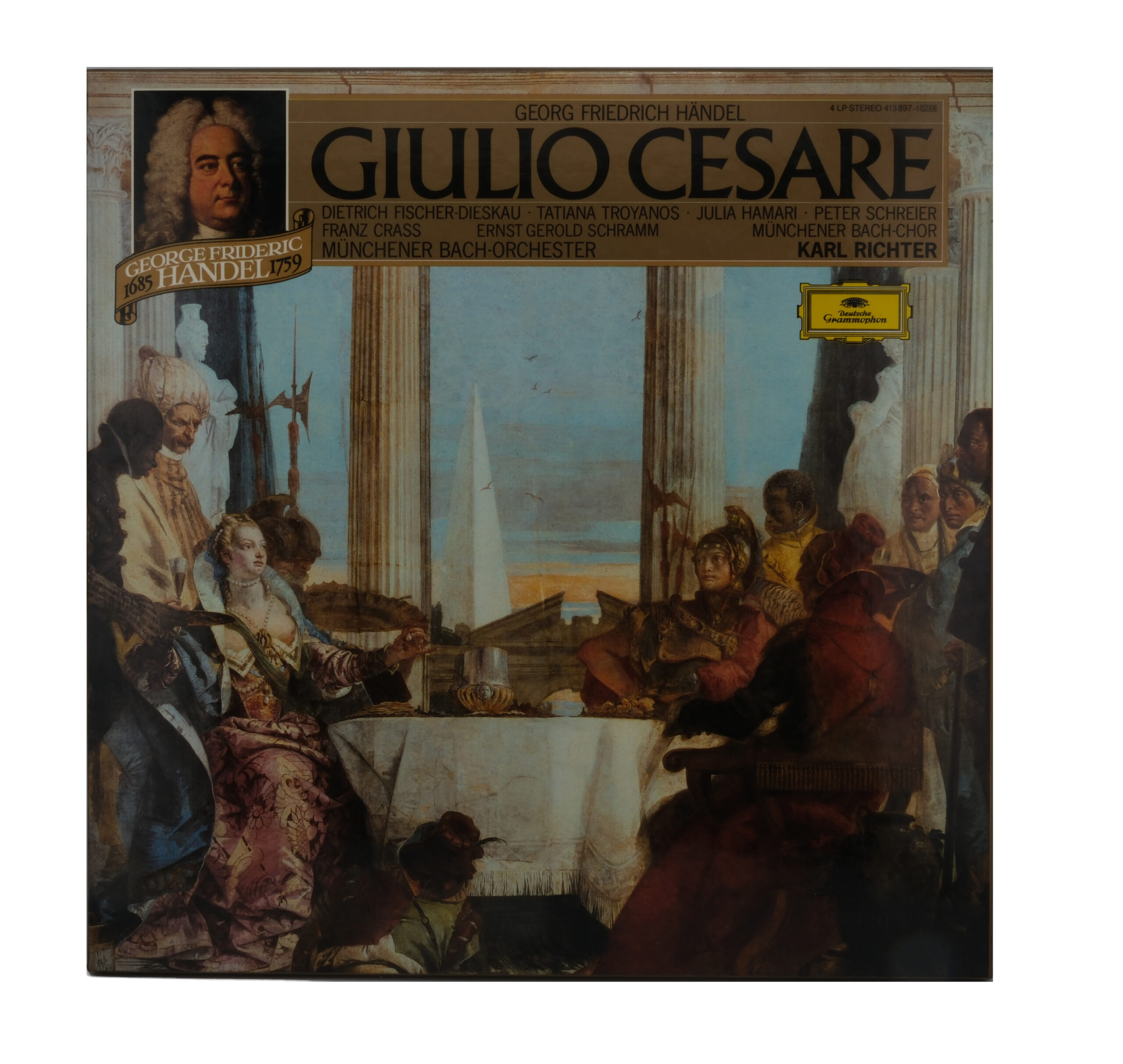 Handel Karl Richter Giulio Cesare Deutsche Grammophon 1985
