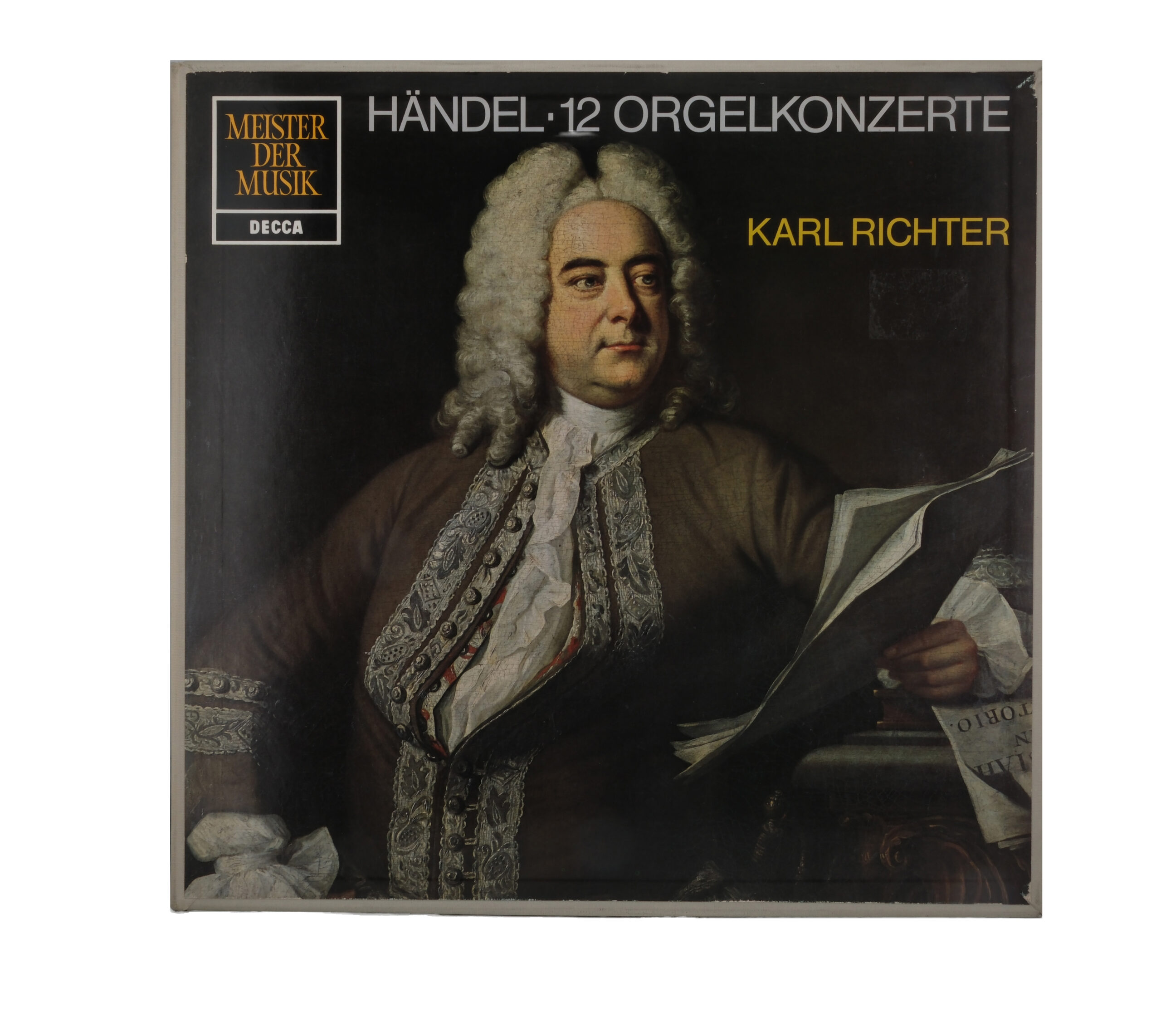 Händel, Karl Richter: 12 Concertos pour orgue, Stereo, Decca