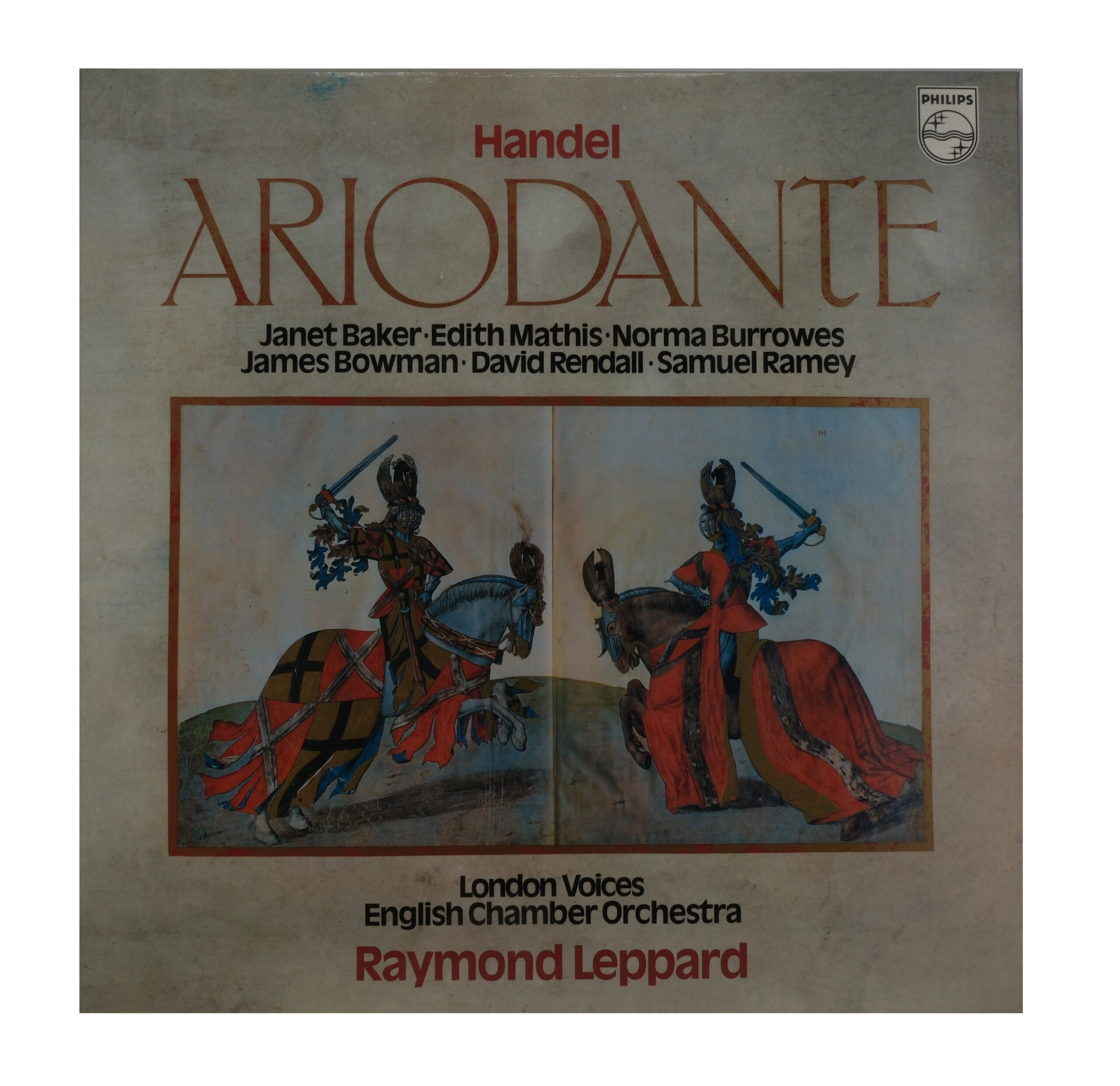 Handel Ariodante, Leppard, Baker, 1979, Philips