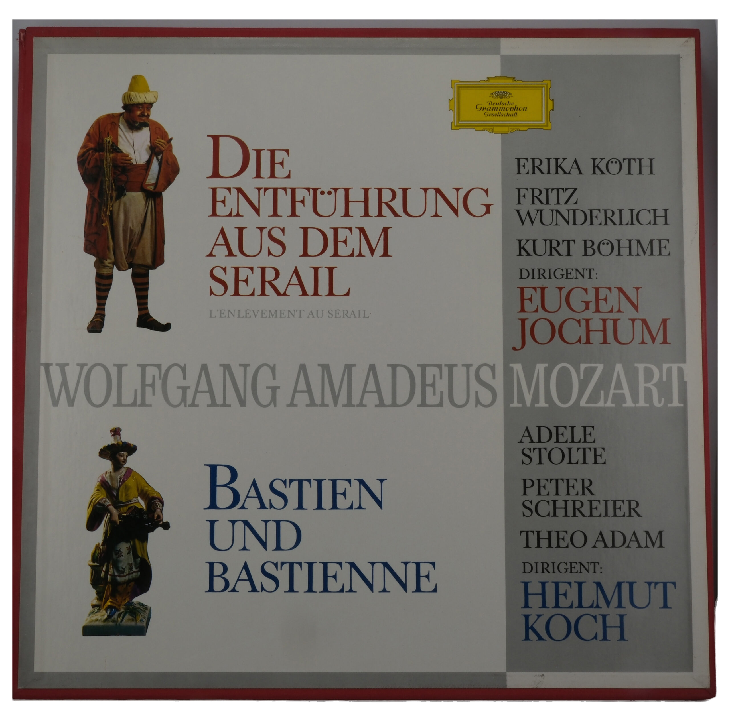 Mozart: Enlèvement au Sérail Jochum 1966 Köth Wunderlich