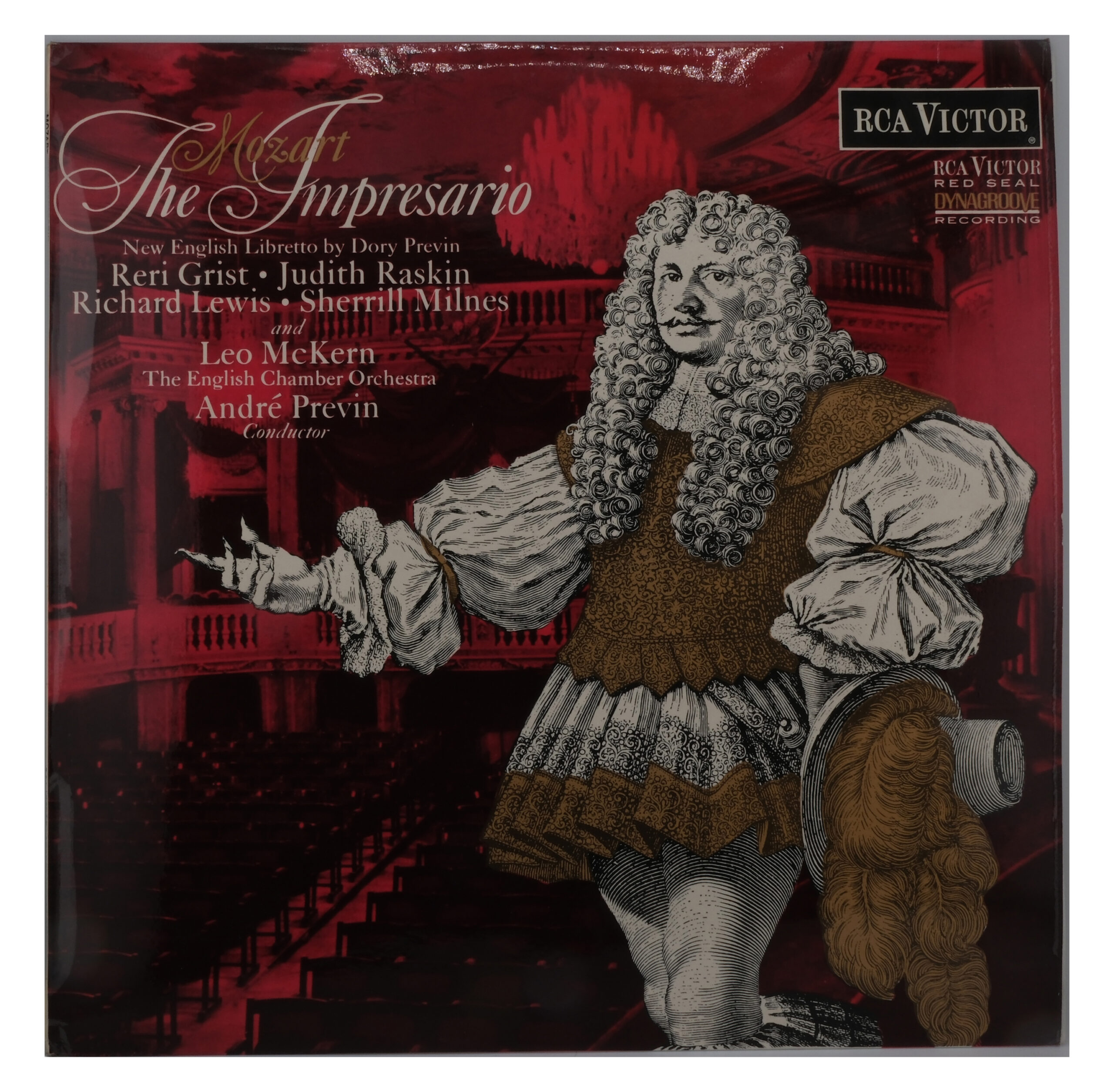 Mozart: L'Impresario 1968 Previn Grist Raskin Lewis Milnes