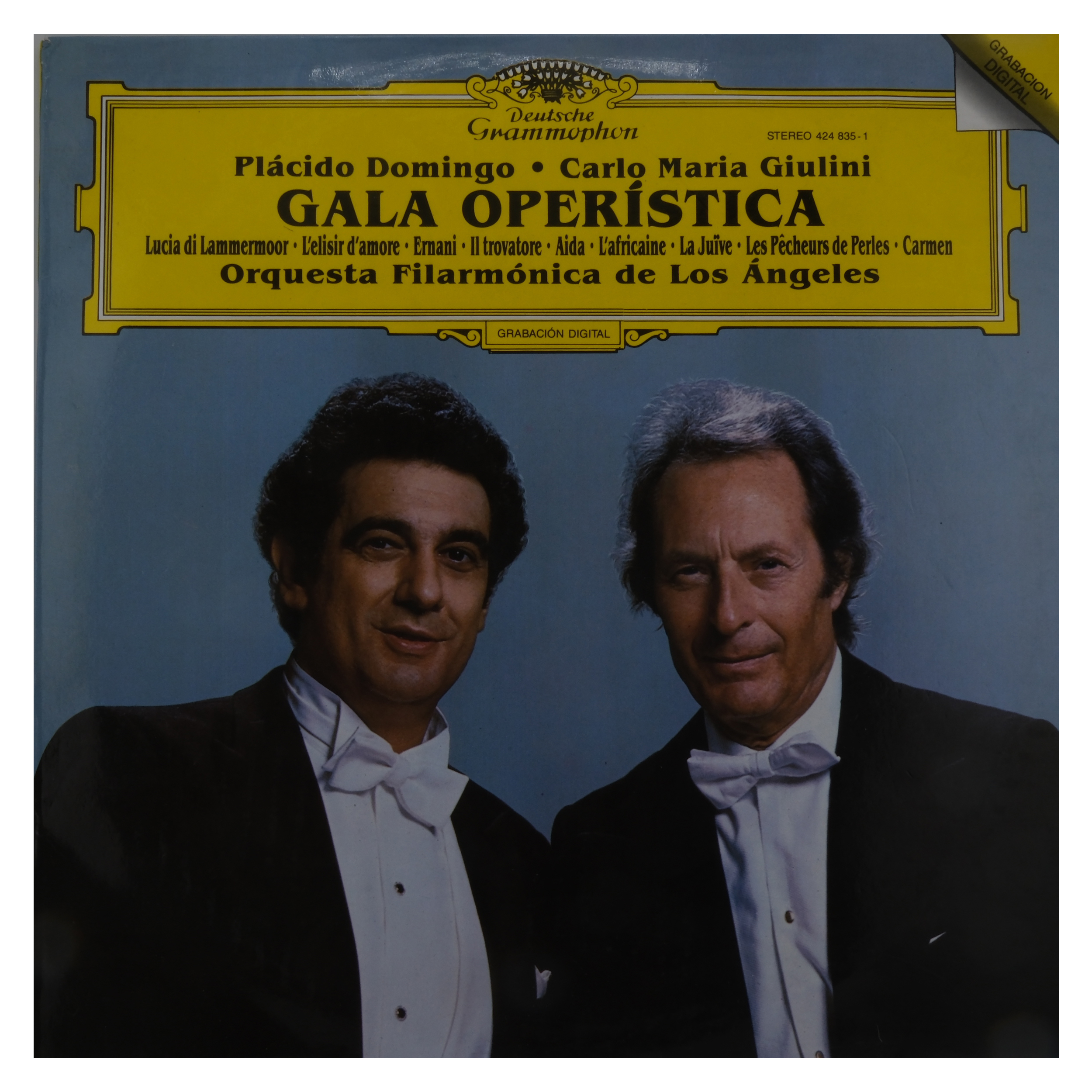 Domingo Giulini Gala Operística - Plácido Domingo