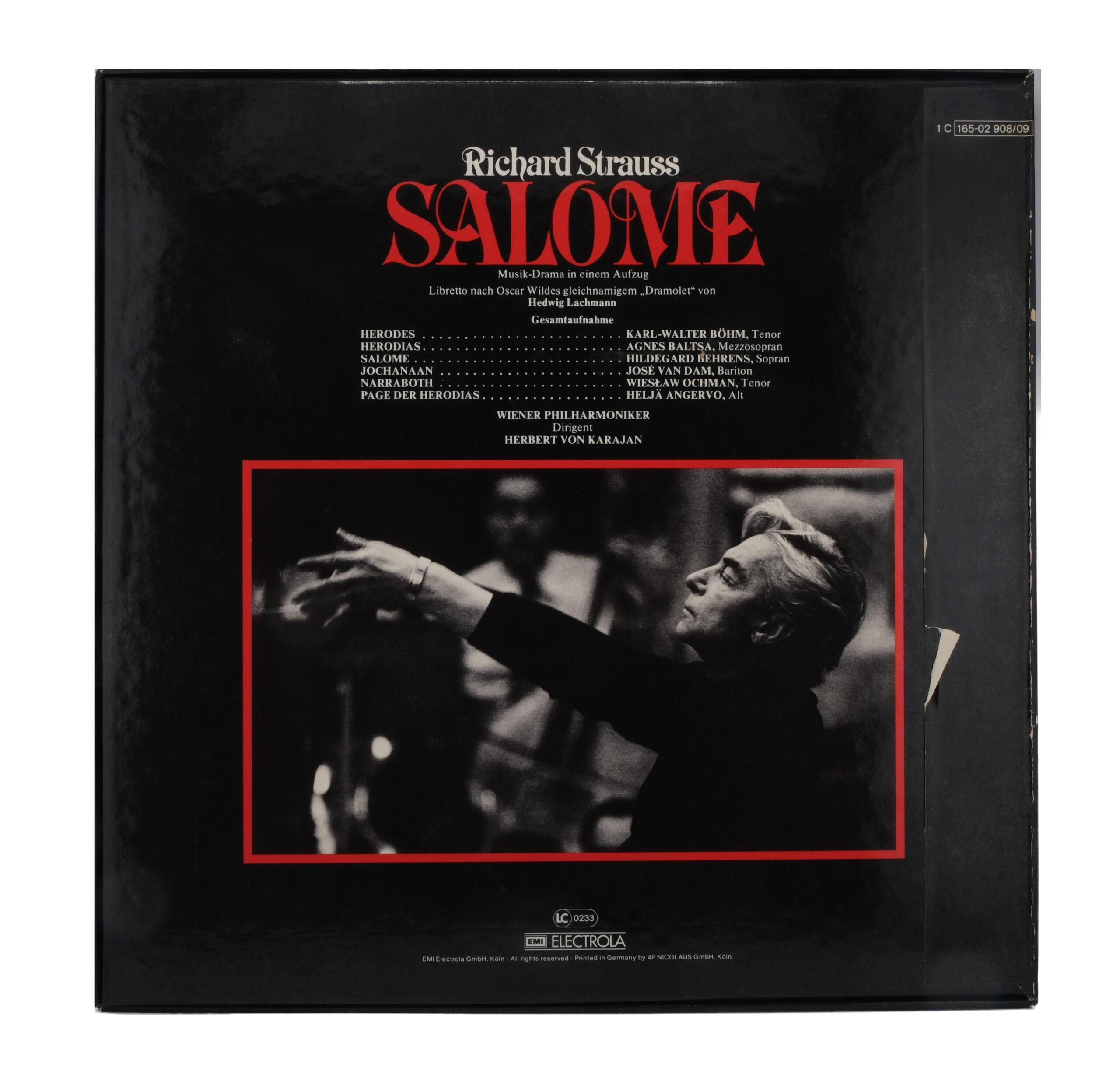 Richard Strauss, Herbert von Karajan - Salomé (1978) – Image 2