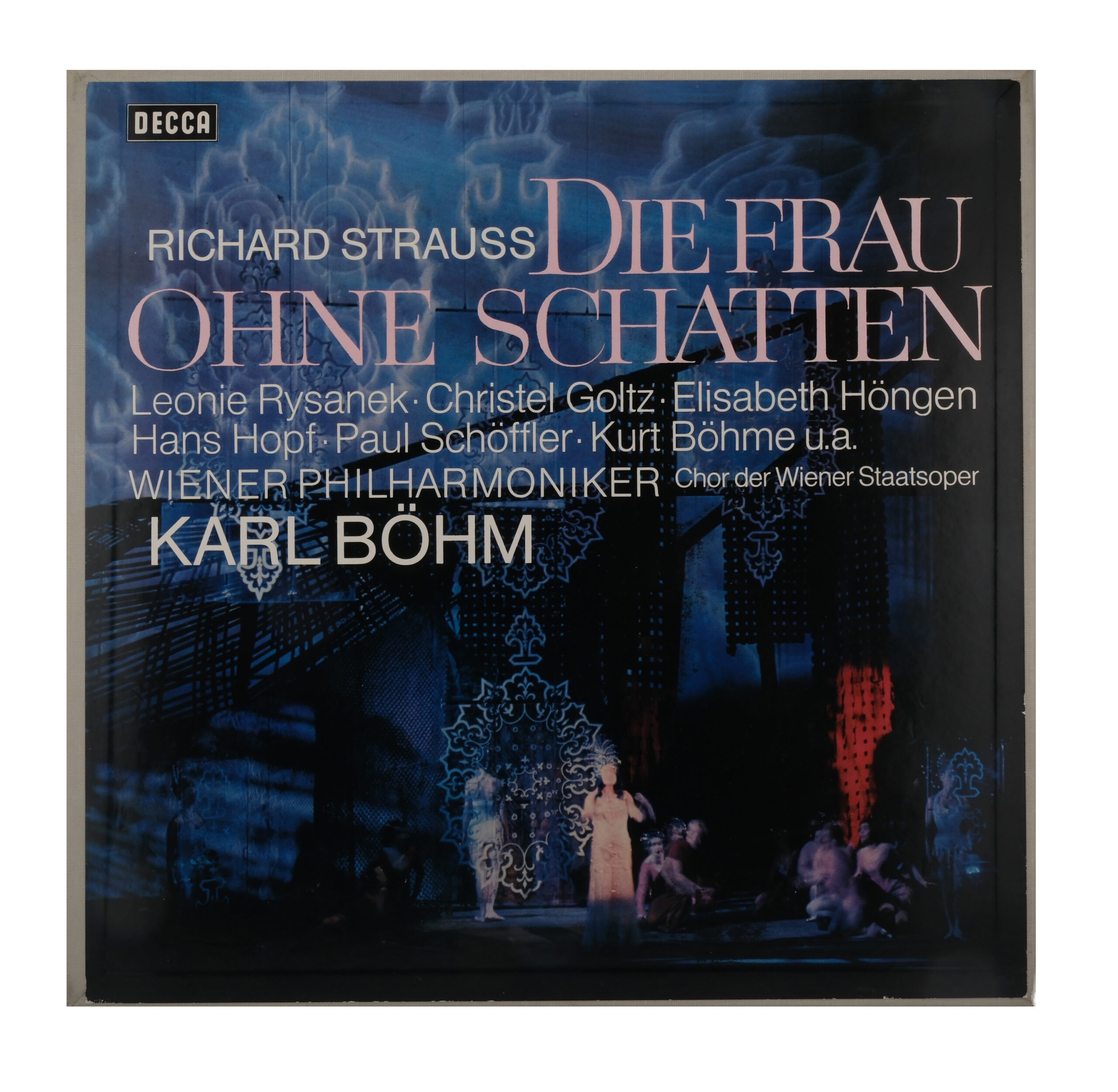 Strauss Karl Böhm Die Frau Ohne Schatten CD 4 Decca