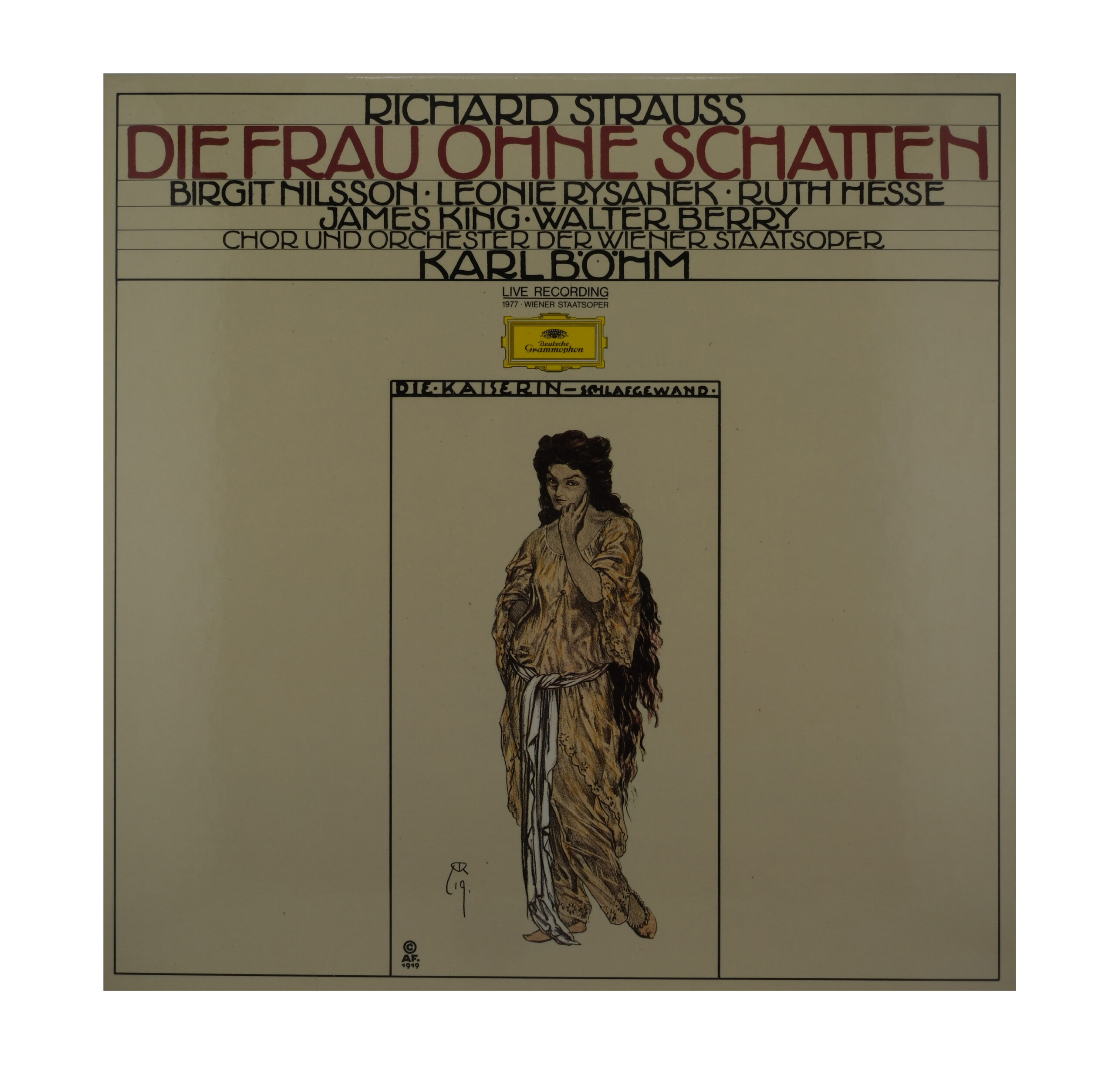 Richard Strauss La Femme sans Ombre Böhm Nilsson 1985