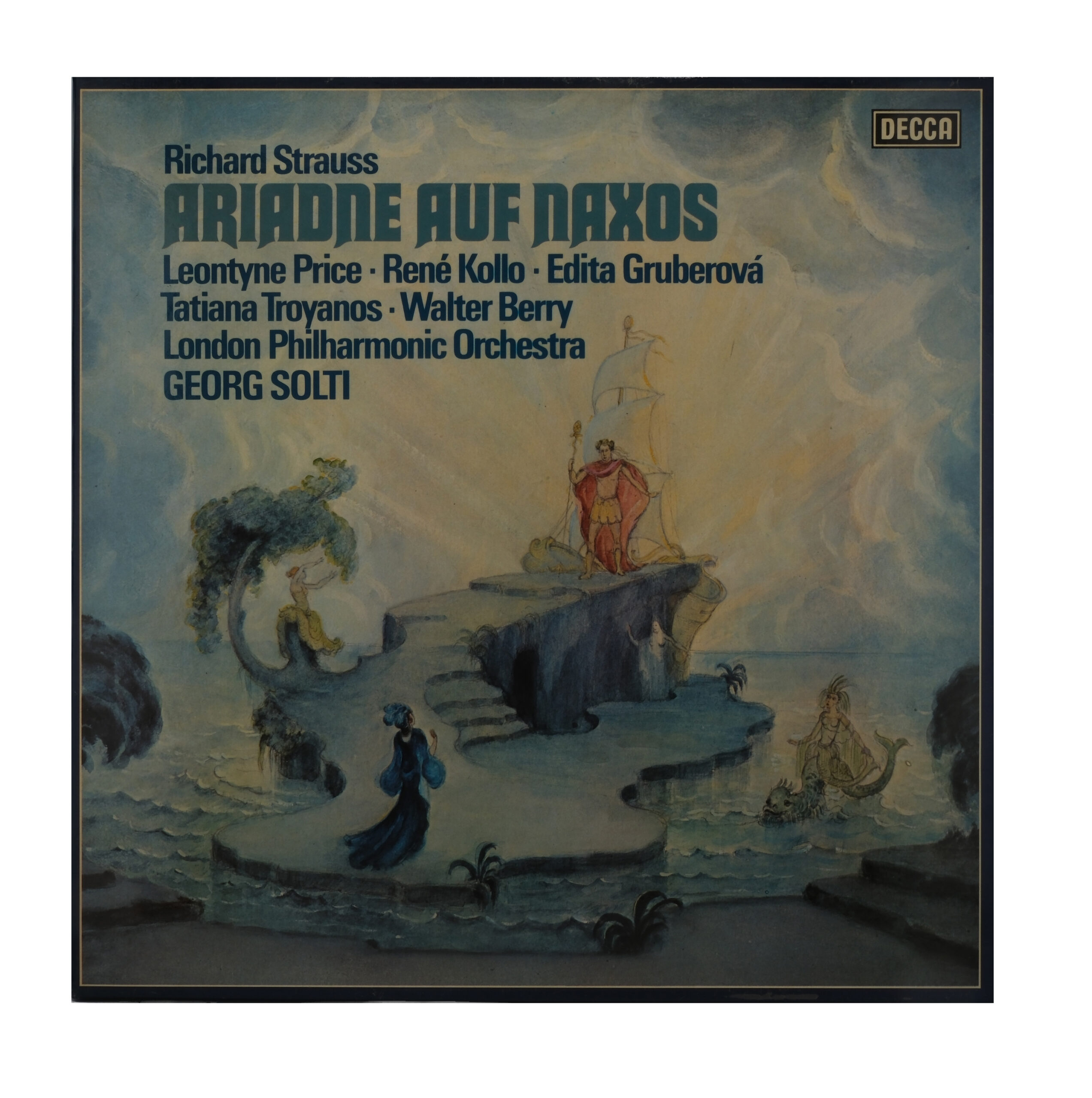 Strauss Ariane à Naxos Solti 1979 Price Kollo Gruberova