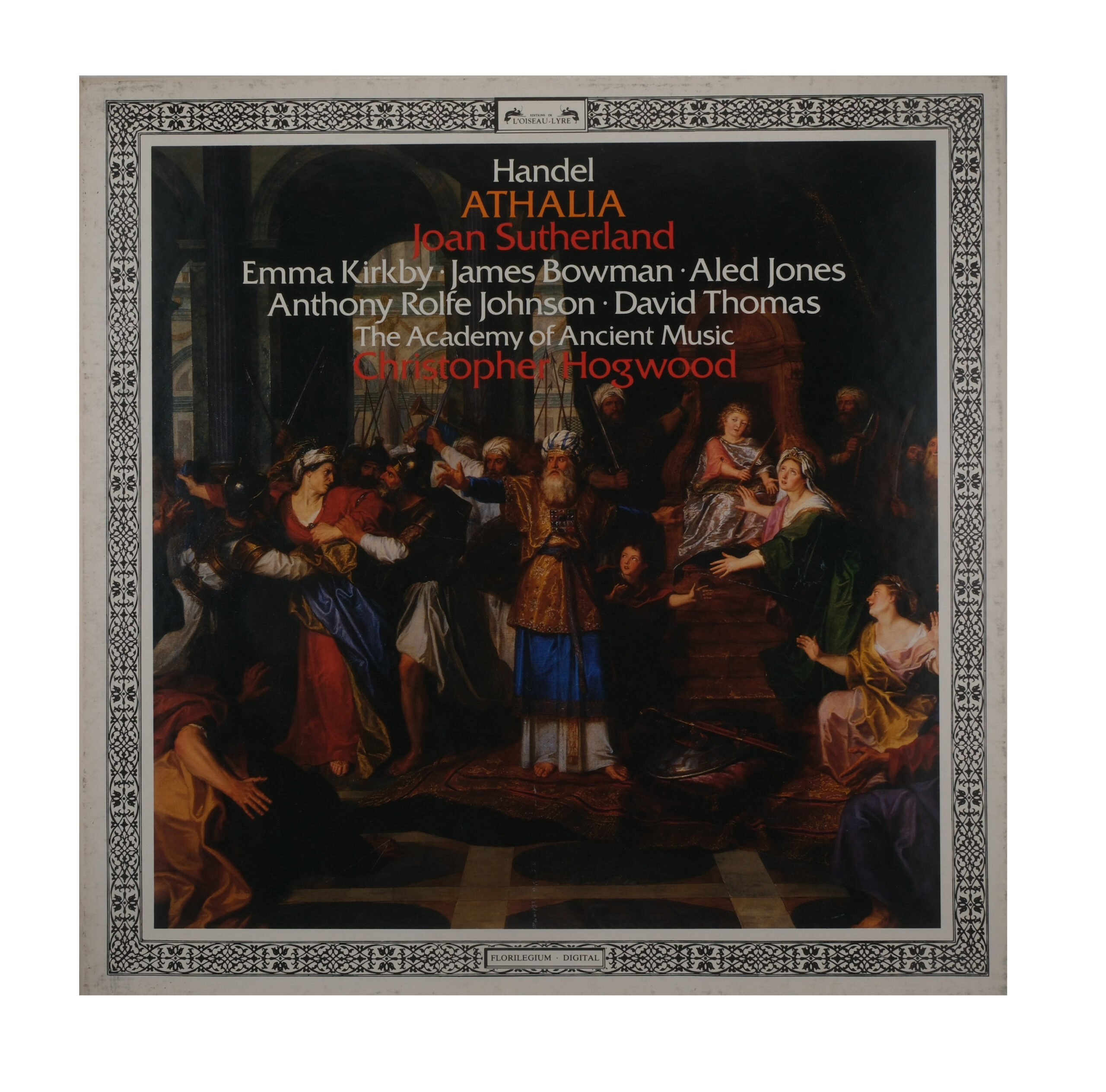 Handel - Athalia 1986 L'Oiseau-Lyre Christopher Hogwood