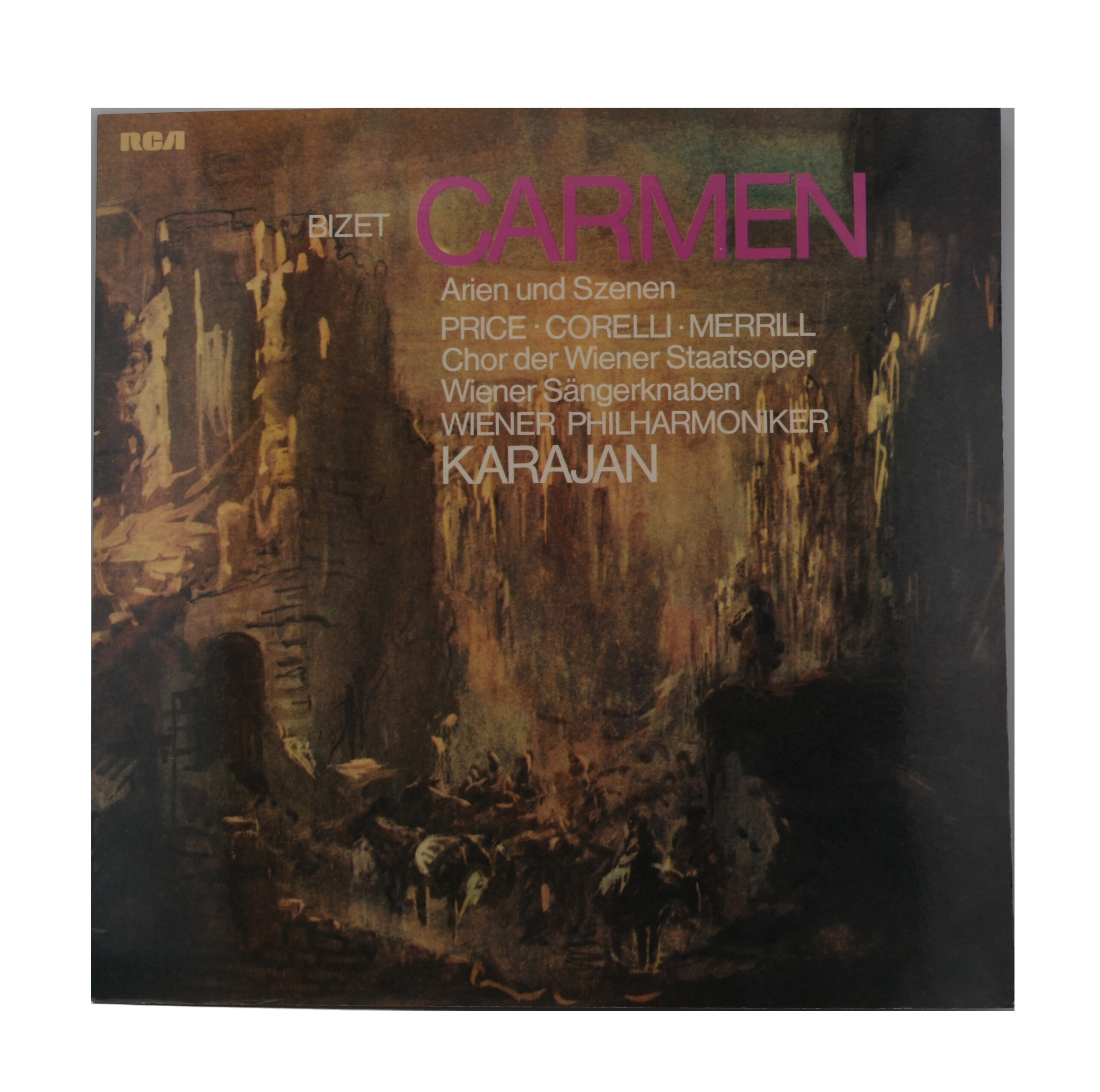 Bizet Carmen RCA Red Seal par Karajan (1960)