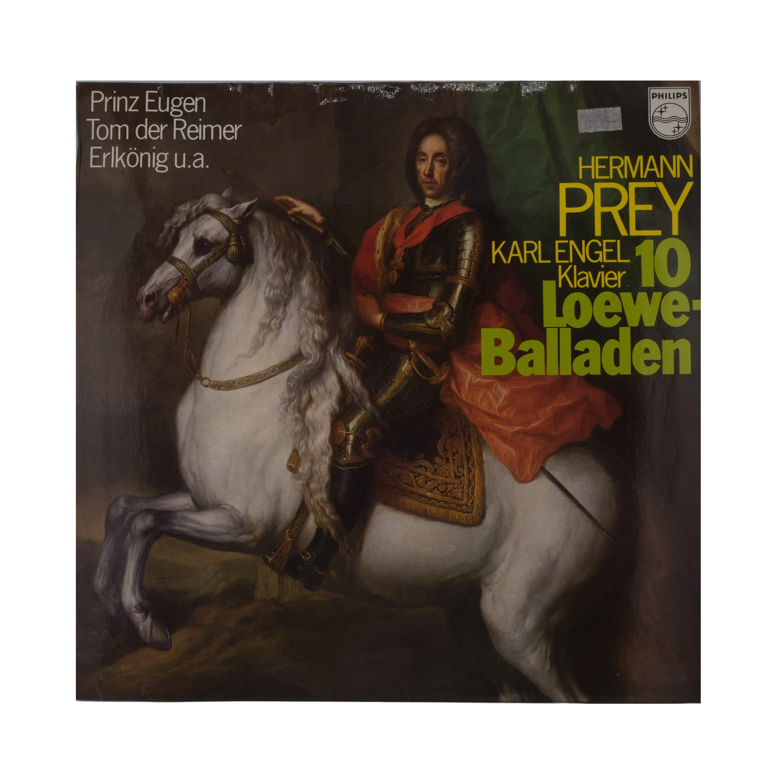 Ludwig Loewe Compositions par Hermann Prey, Philips 1970