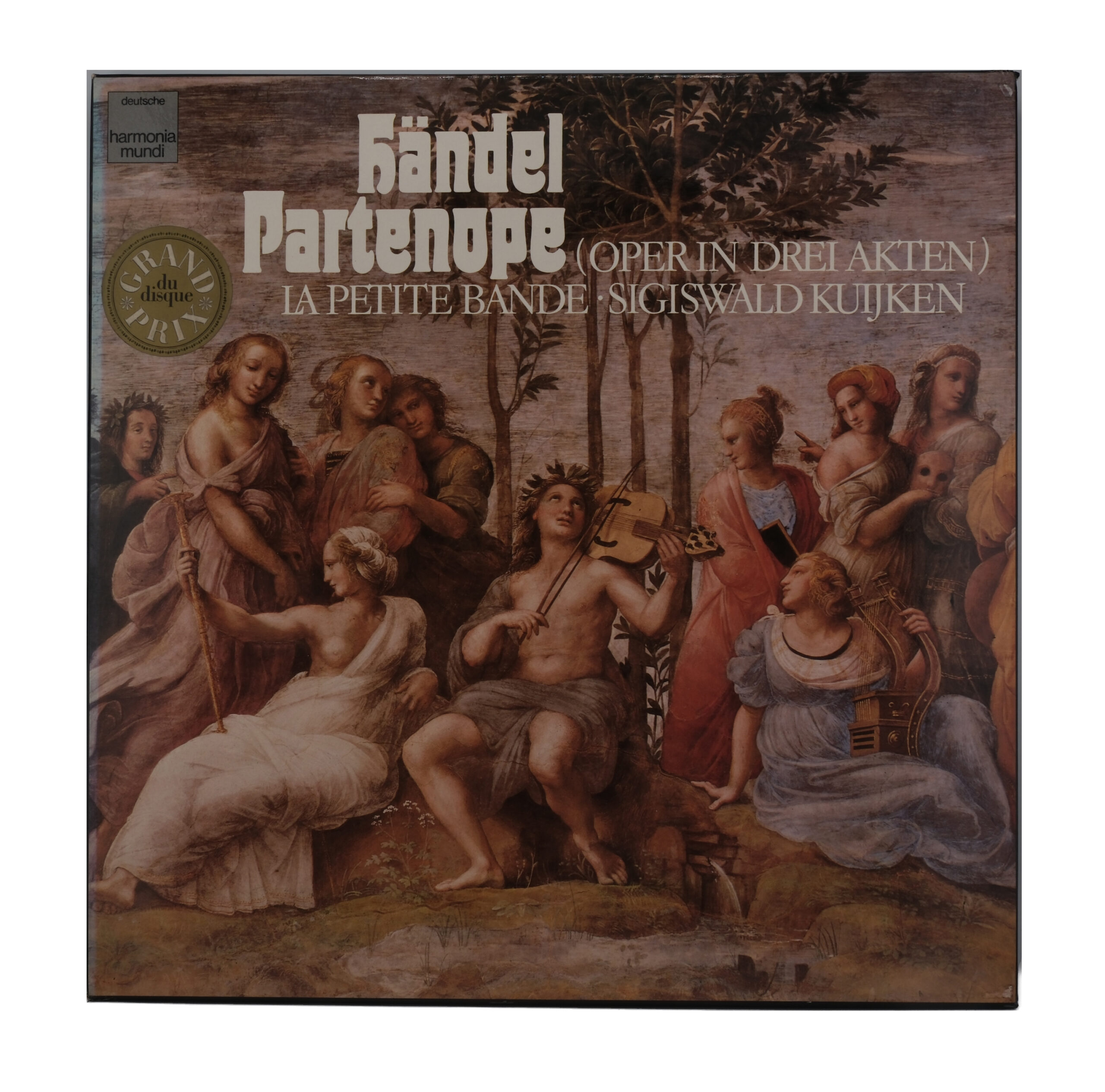 Händel Sigiswald Kuijken Partenope Opéra 1979