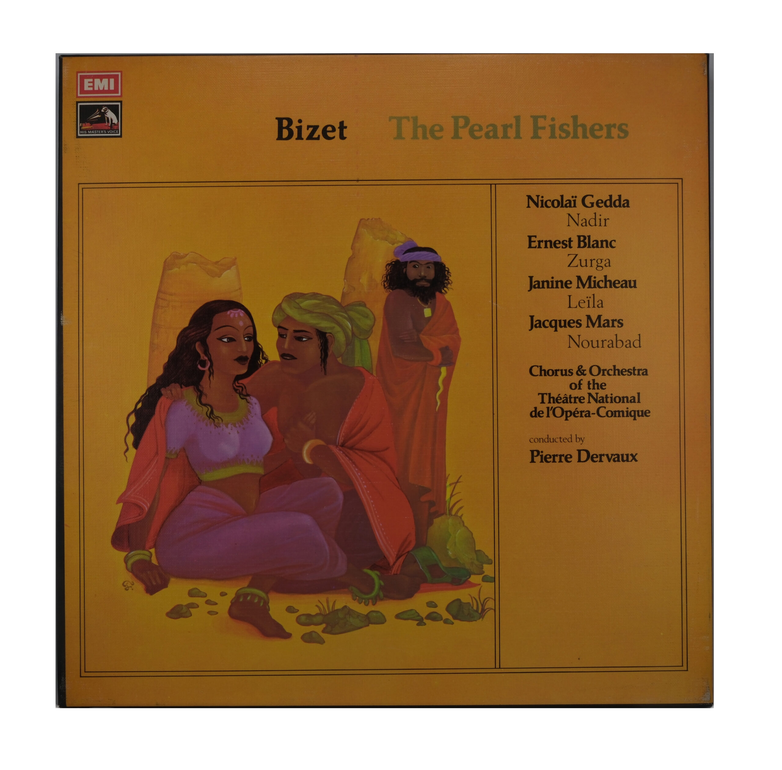 Bizet - Les Pêcheurs de Perles 1974 Dervaux, Nicolai Gedda