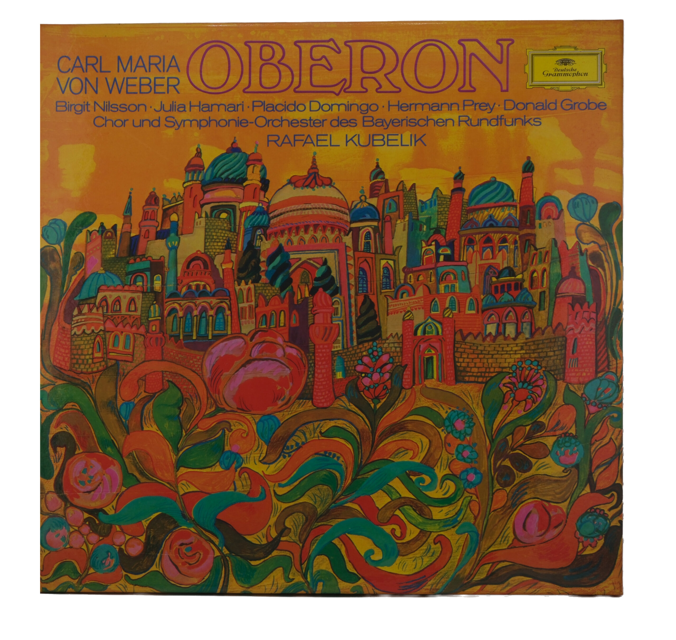 Weber/Kubelik, Oberon Opéra, Nilsson/Domingo/Hamari