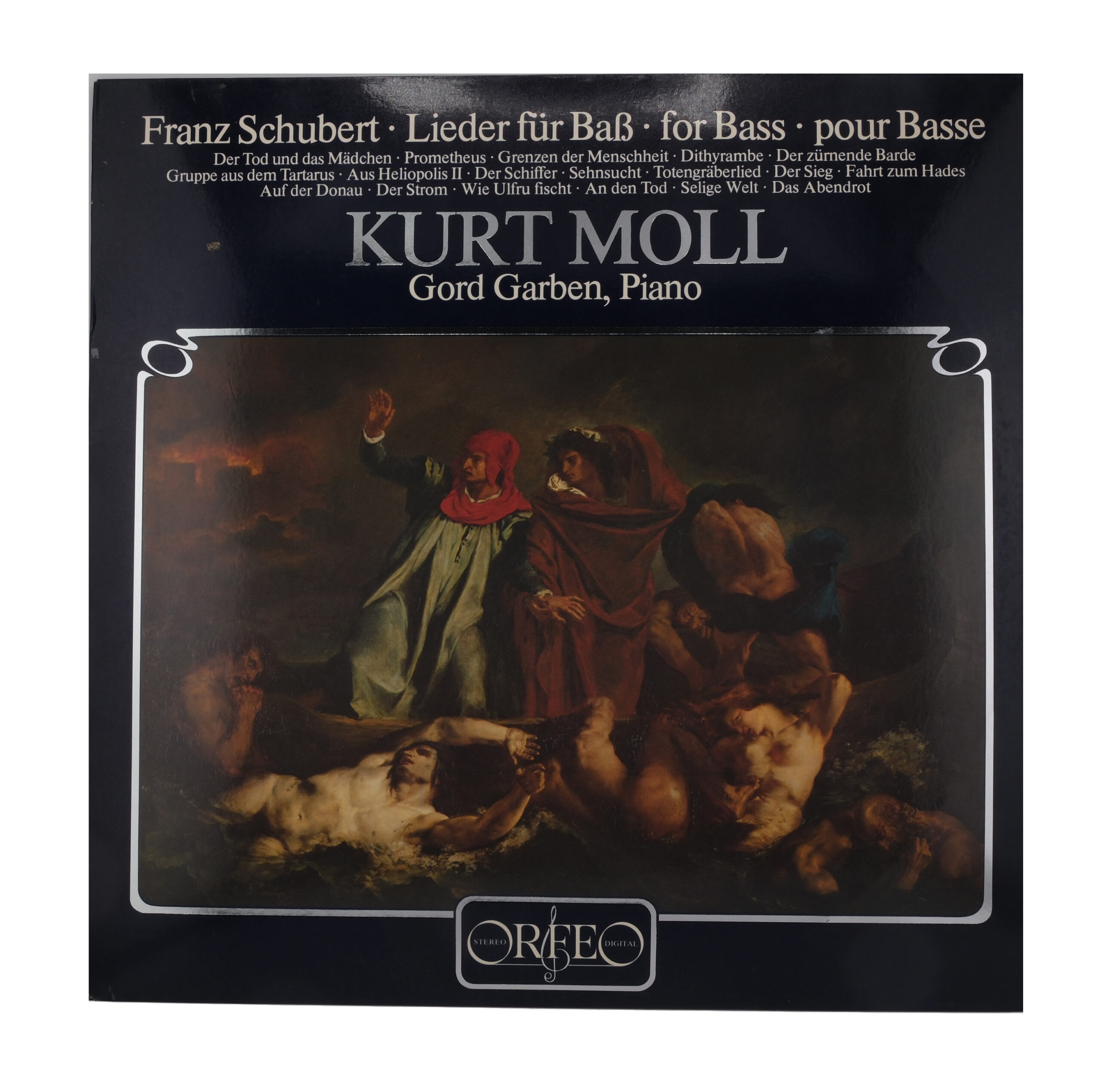 Franz Schubert Kurt Moll Lieder pour Basse 1982