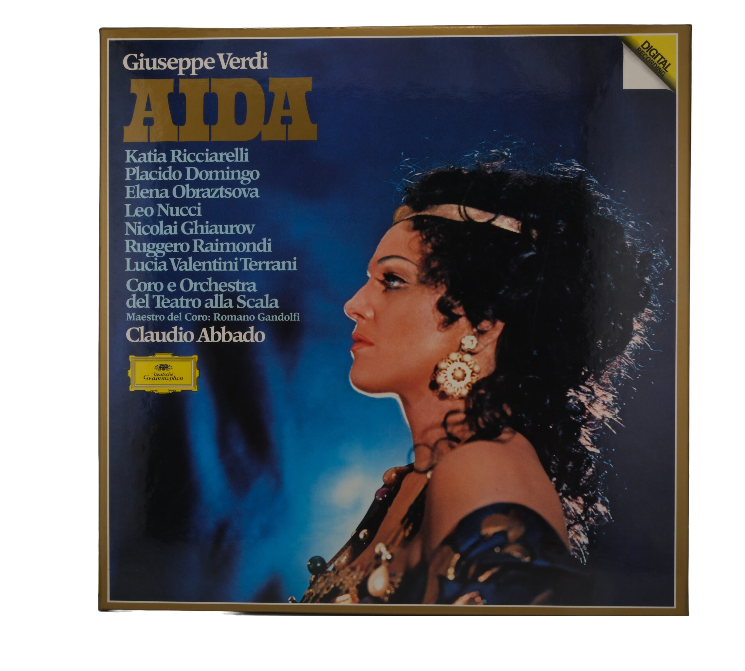 Verdi Abbado Ricciarelli Domingo Aida (Opéra Complet) 1981