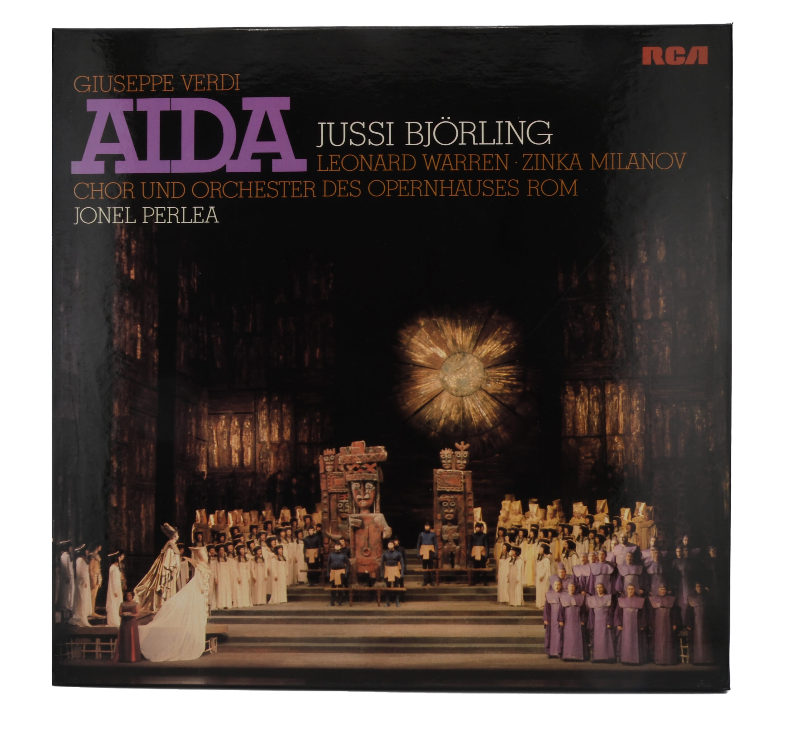 Verdi Jonel Perlea Aida 1973 Jussi Björling RCA Victrola