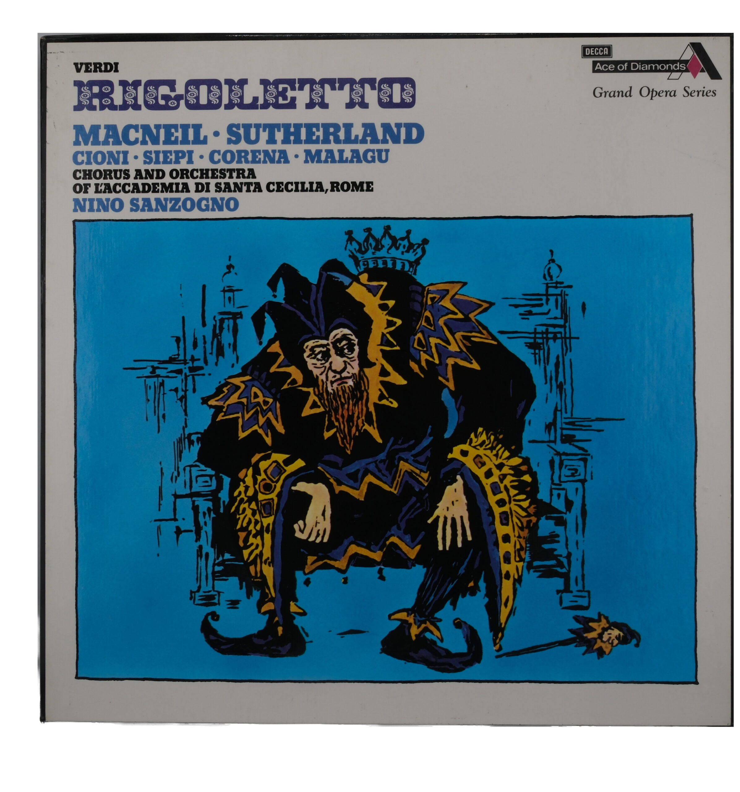 Verdi Rigoletto 1962 Sanzogno MacNeil Sutherland Stereo