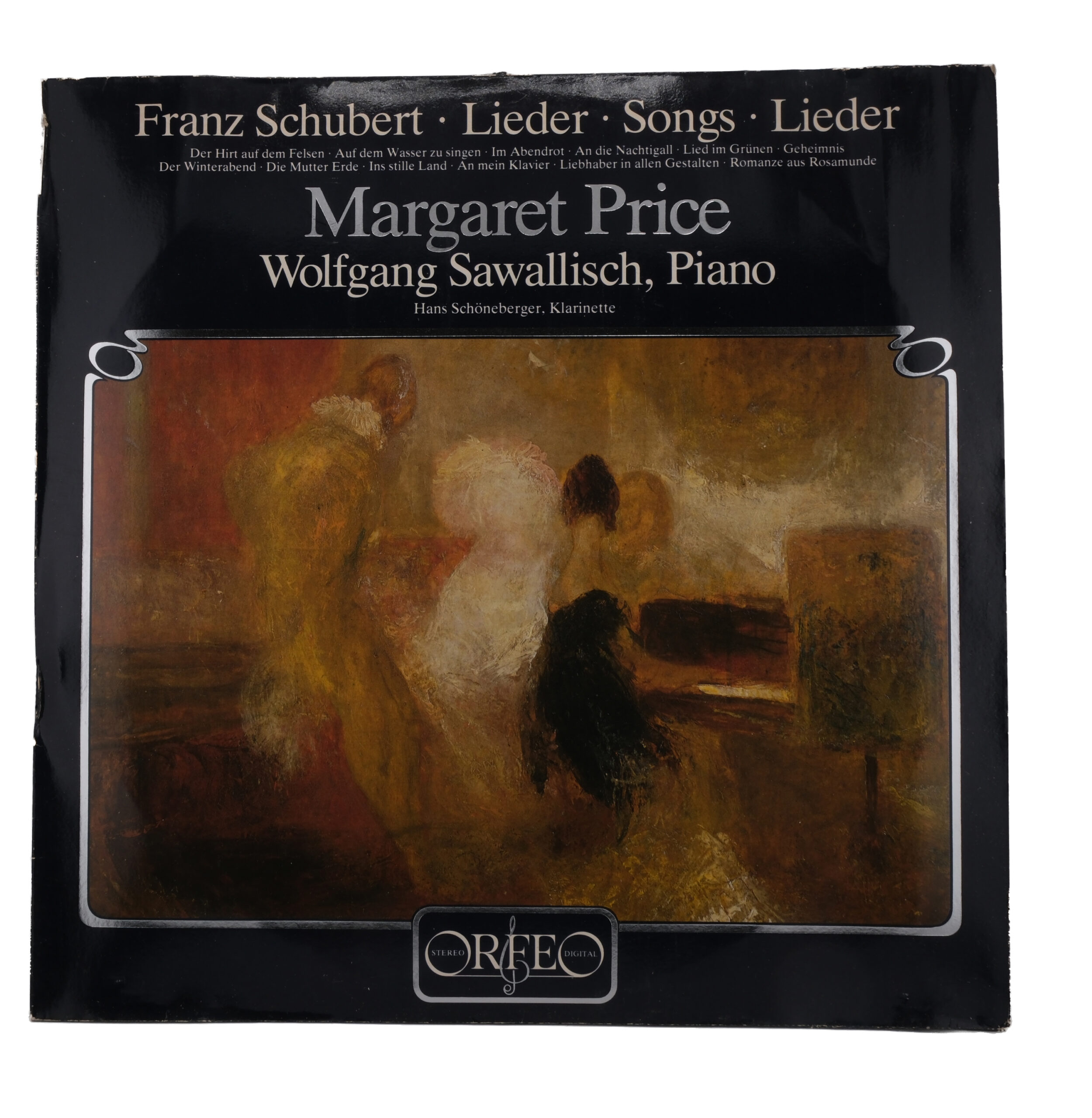 Franz Schubert - Lieder Choisis - Margaret Price - 1984
