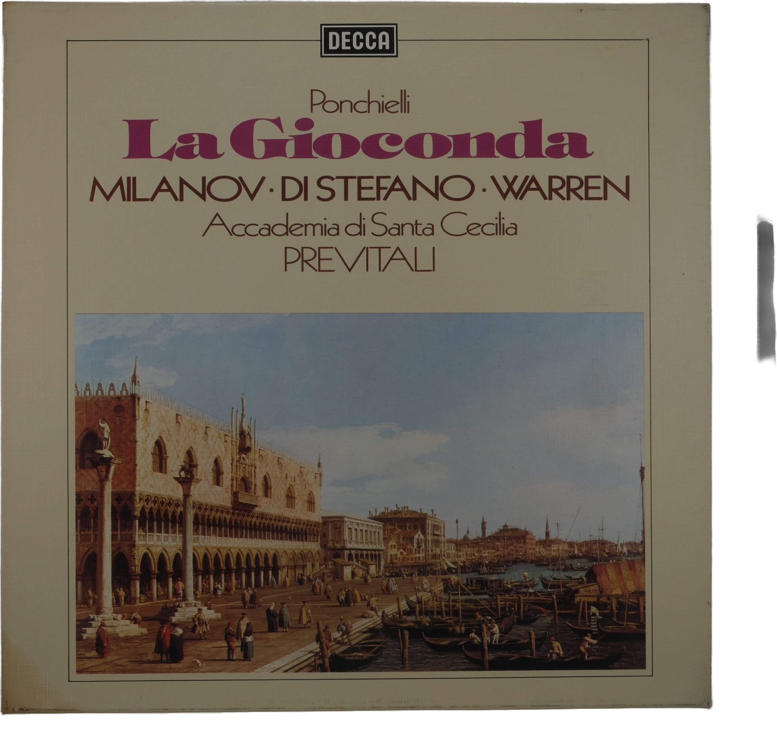 Ponchielli La Gioconda Previtali Milanov 1977 Decca Mono