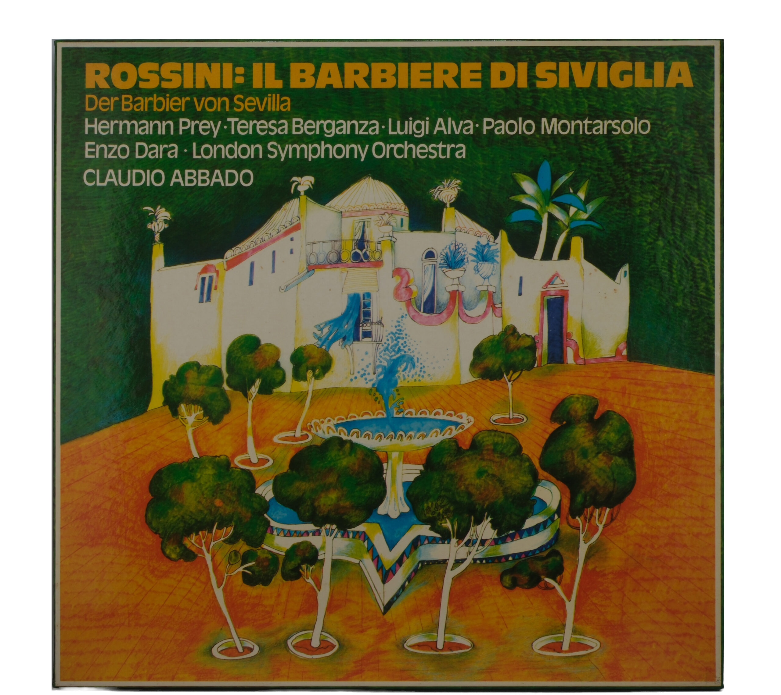 Rossini, Abbado, Barber of Seville, 1973, Deutsche Gramm.