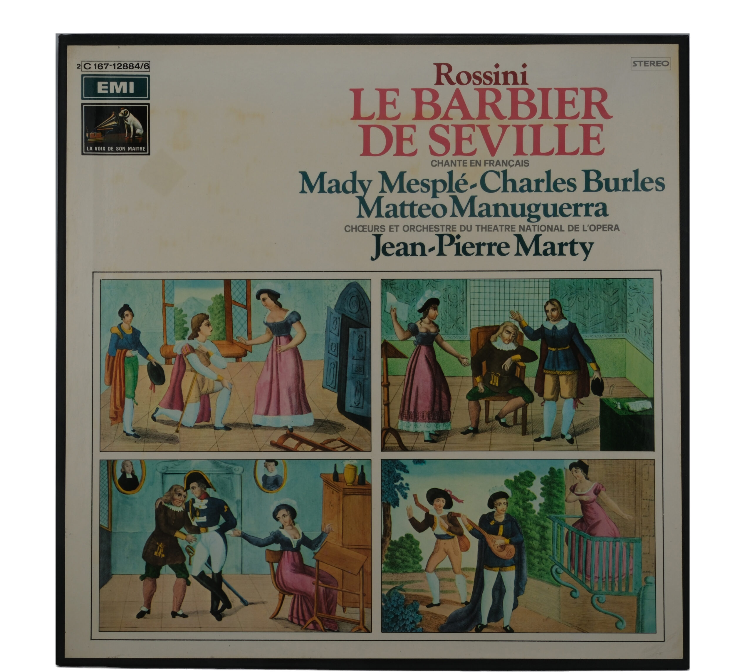Rossini, Marty: Le Barbier de Séville, 1975, Stereo