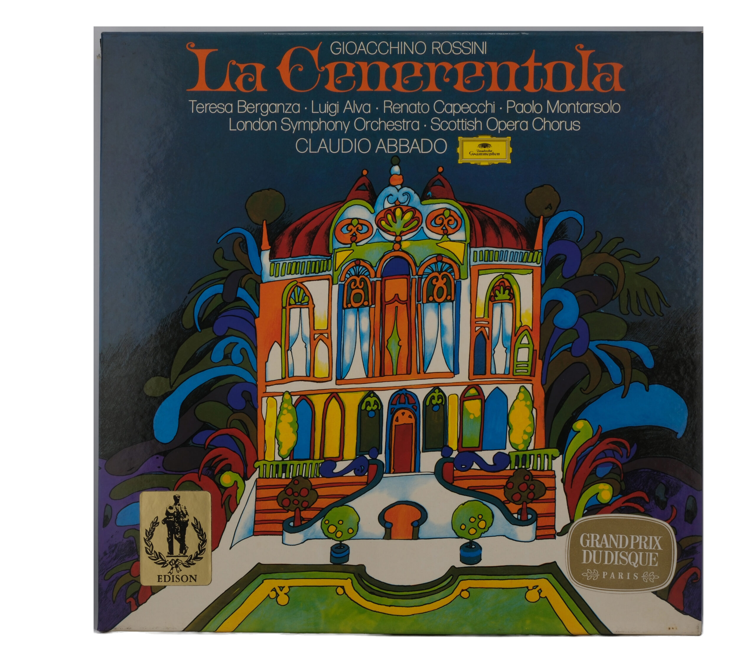 Rossini Abbado La Cenerentola Berganza Alva 1971