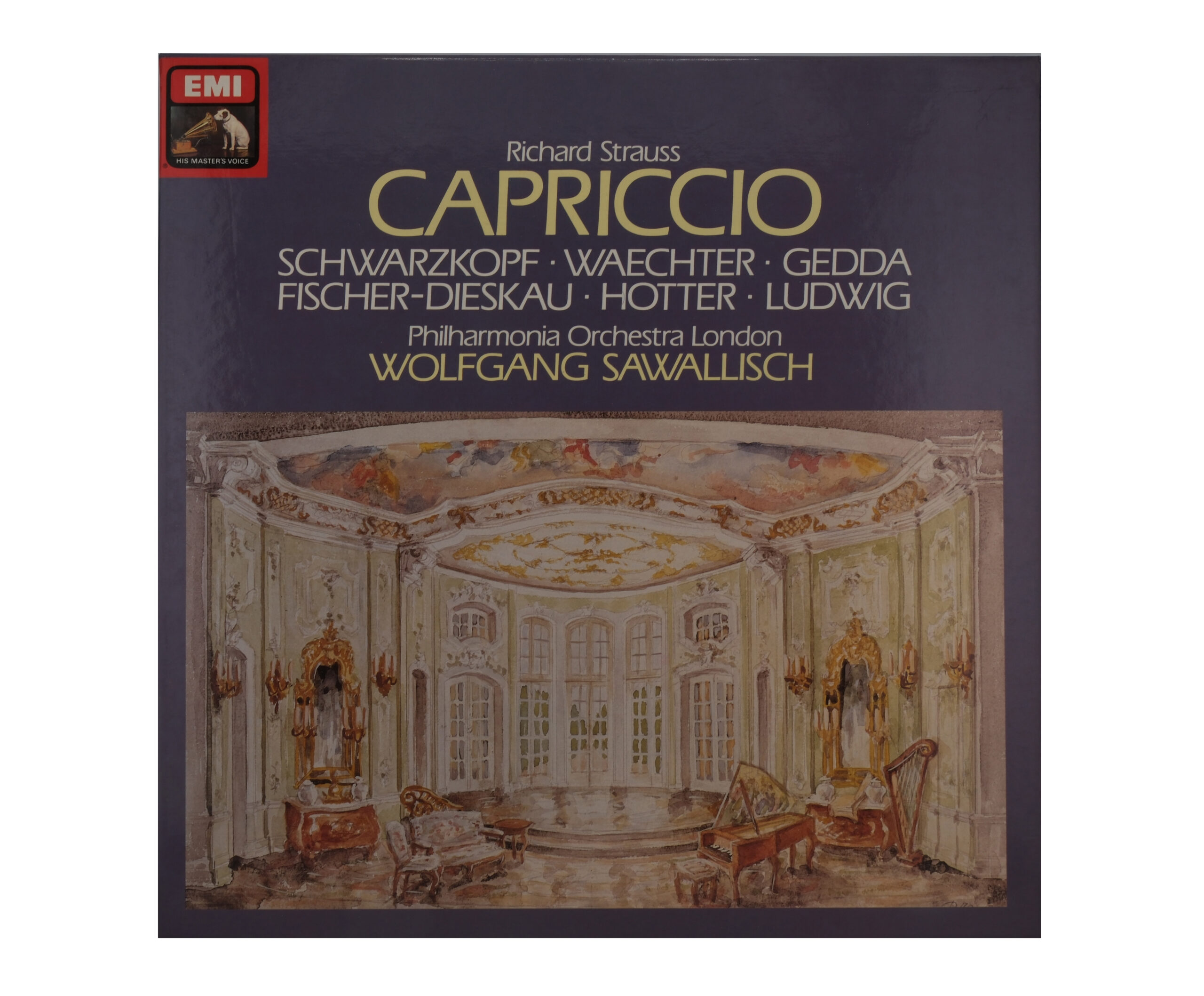 Strauss Sawallisch Schwarzkopf Capriccio 1984 HMV Mono
